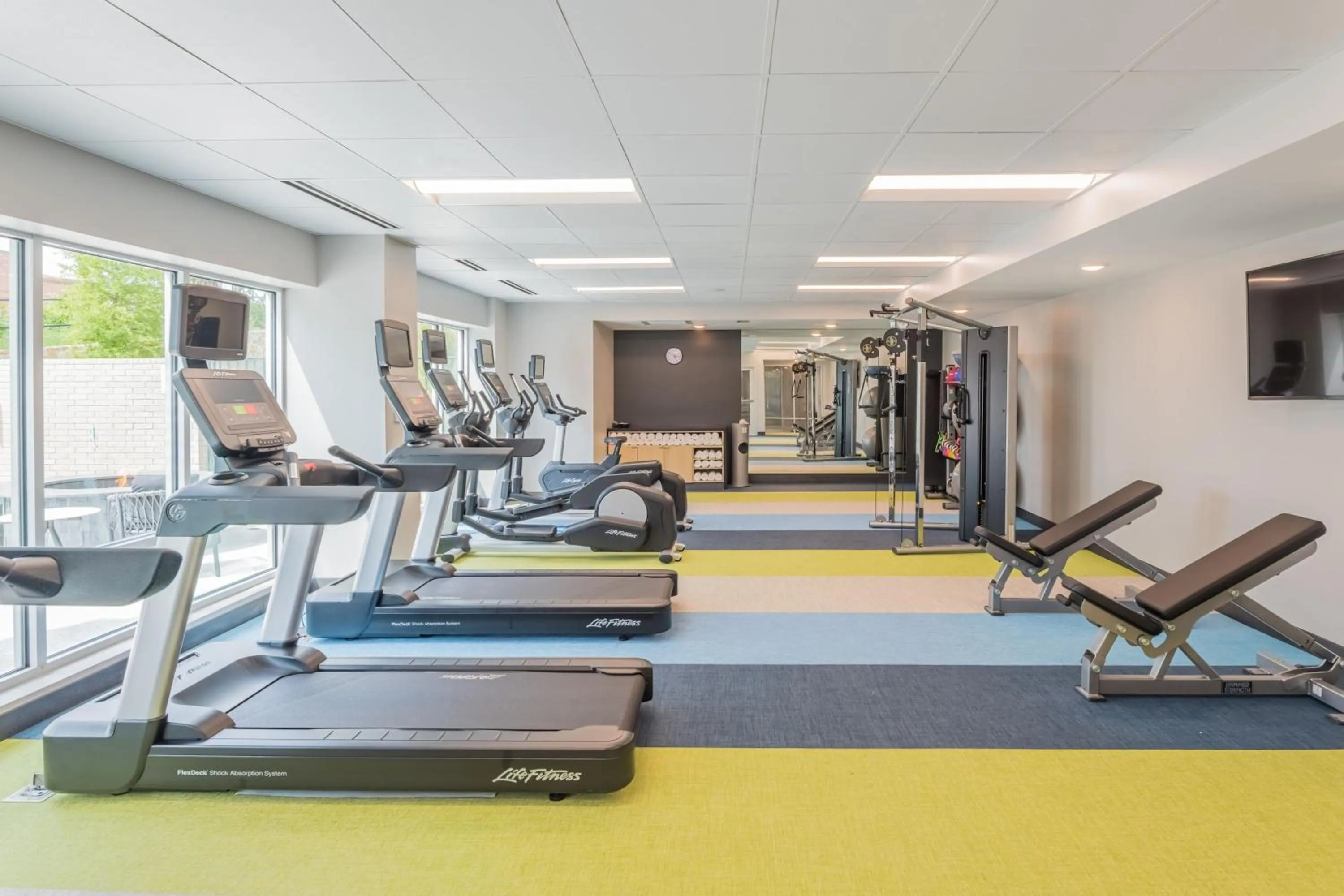 Fitness centre/facilities in TownePlace Suites by Marriott Dallas Rockwall