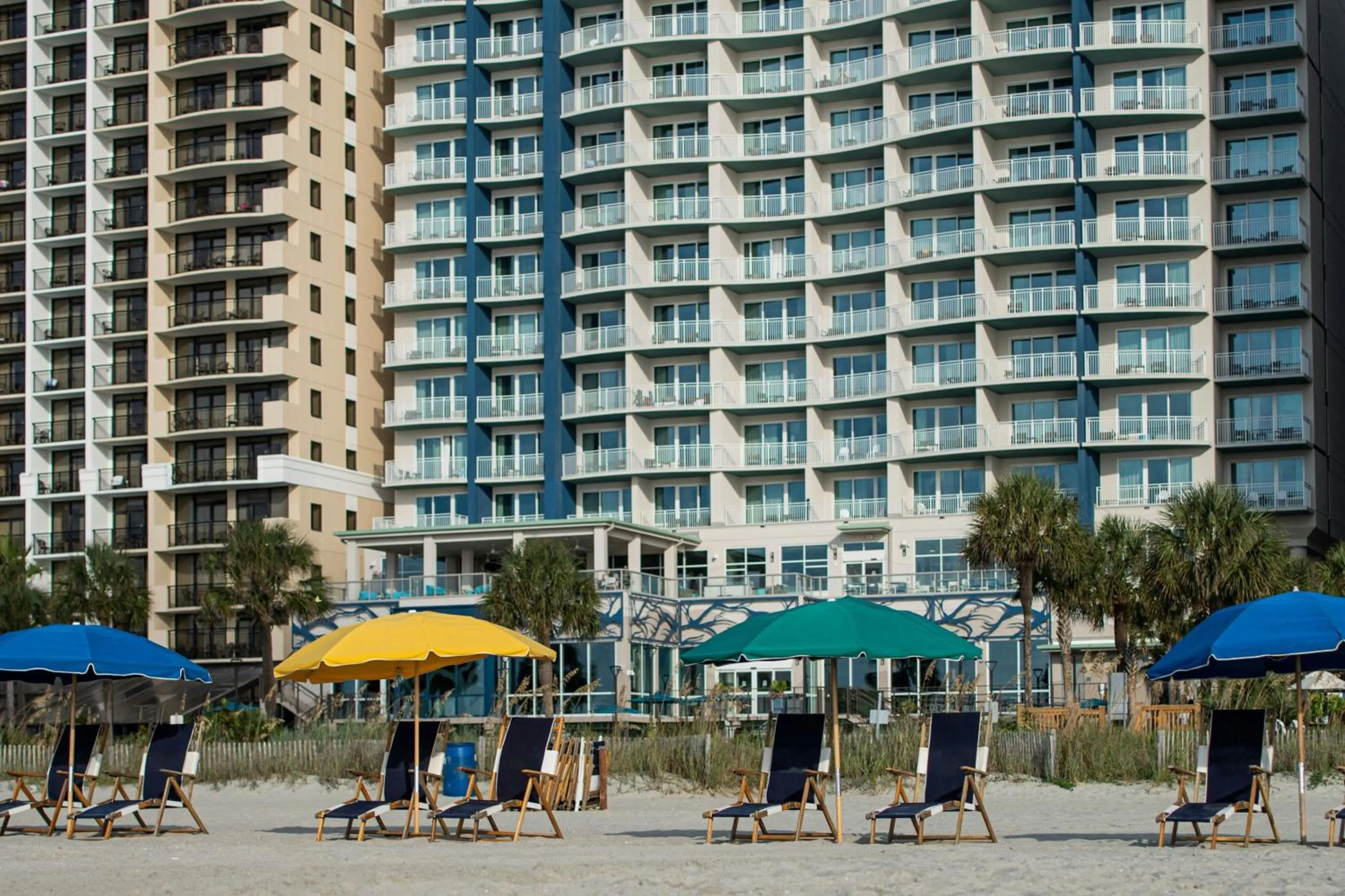 Beach in Courtyard by Marriott Myrtle Beach Oceanfront