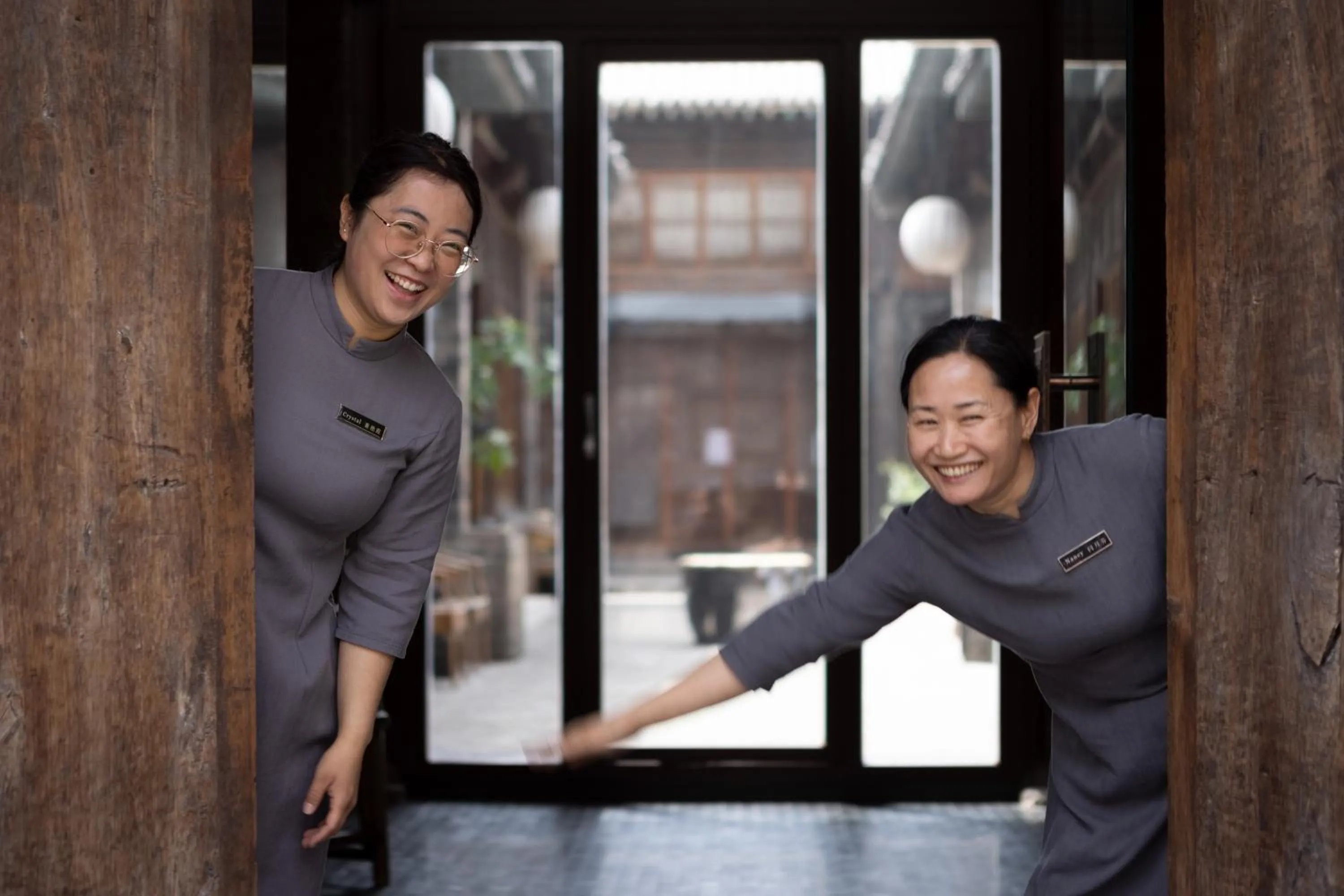 Staff in Jing's Residence Pingyao