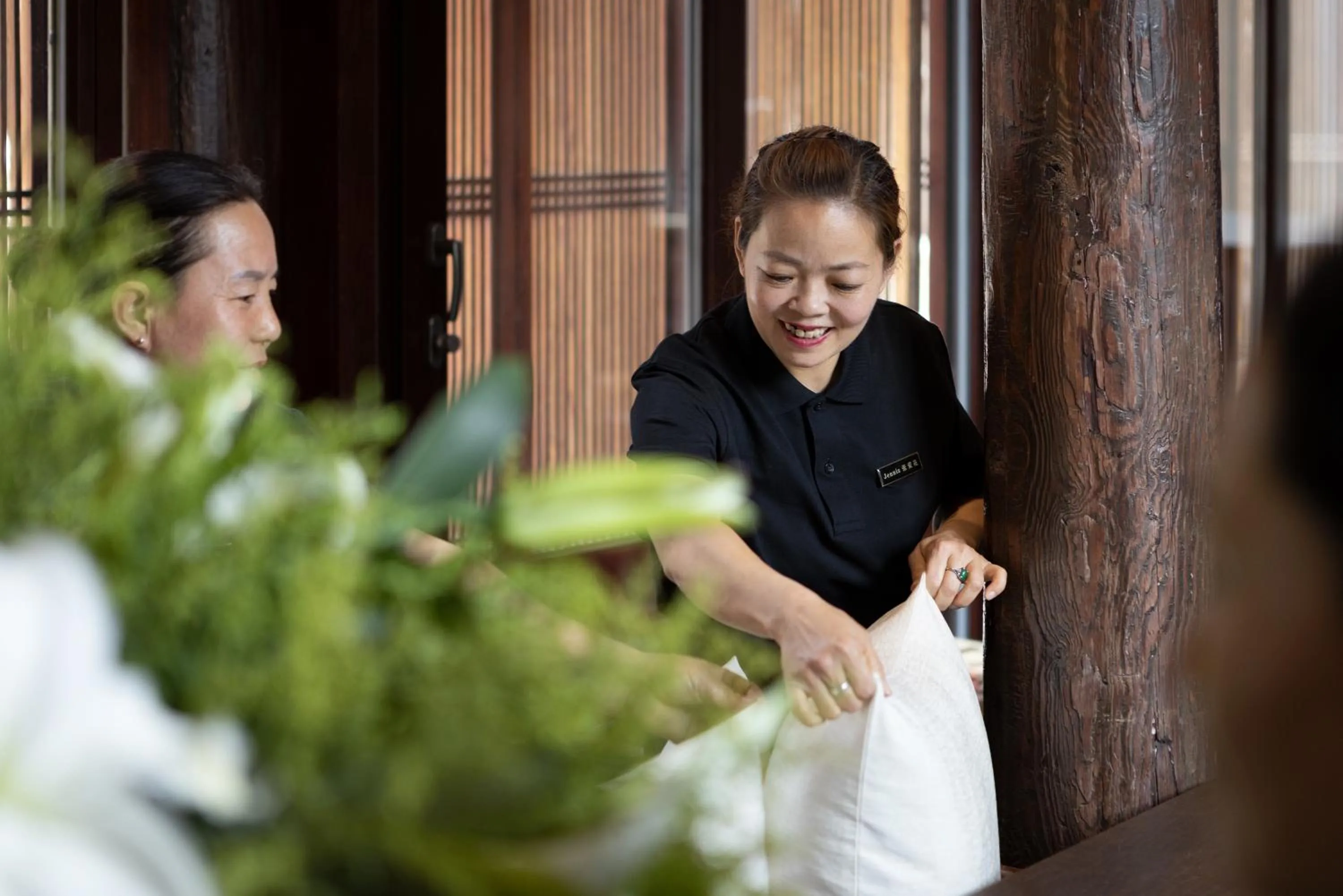 Staff in Jing's Residence Pingyao