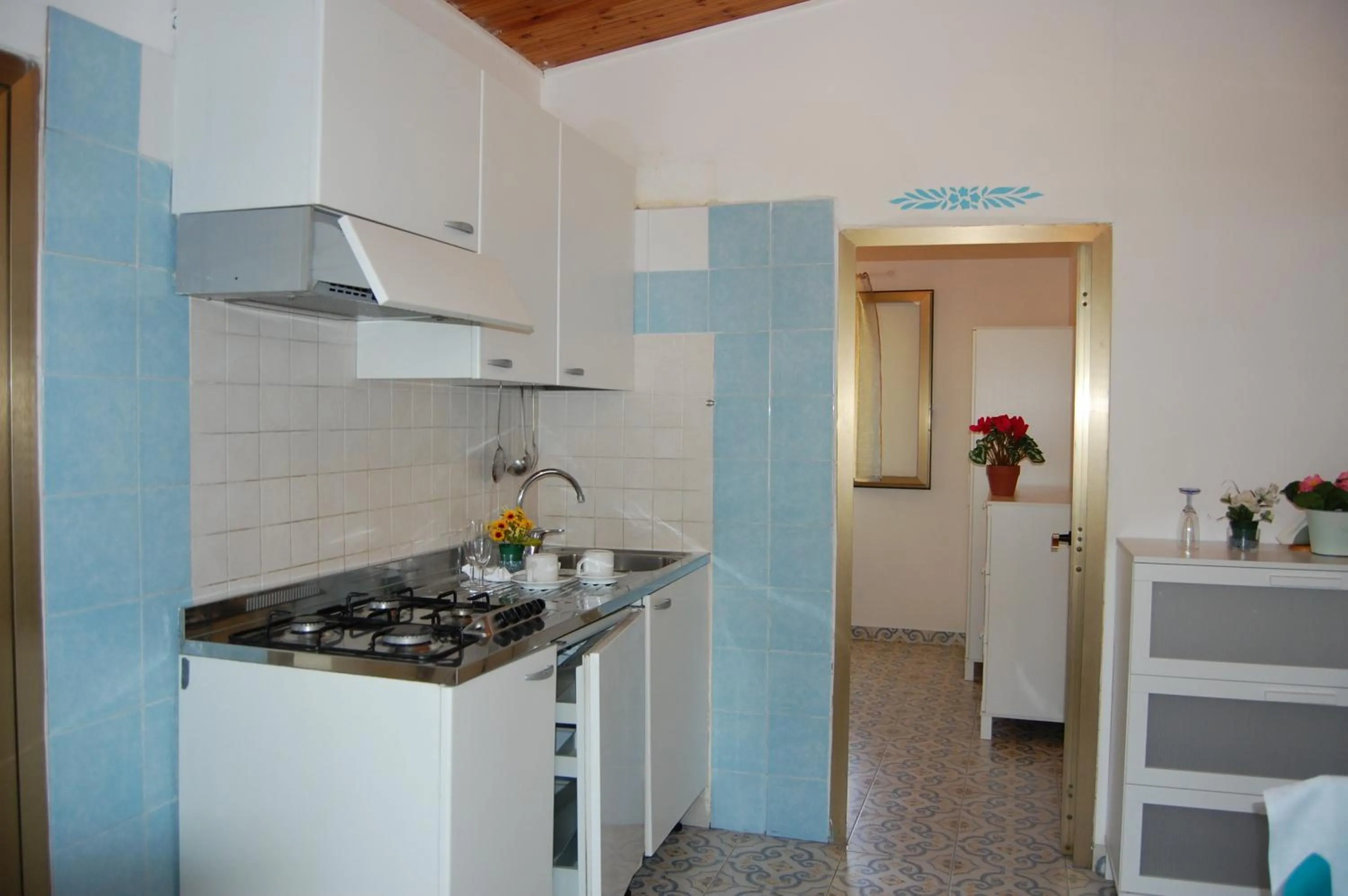 Kitchen or kitchenette in Villaggio Residence Nettuno