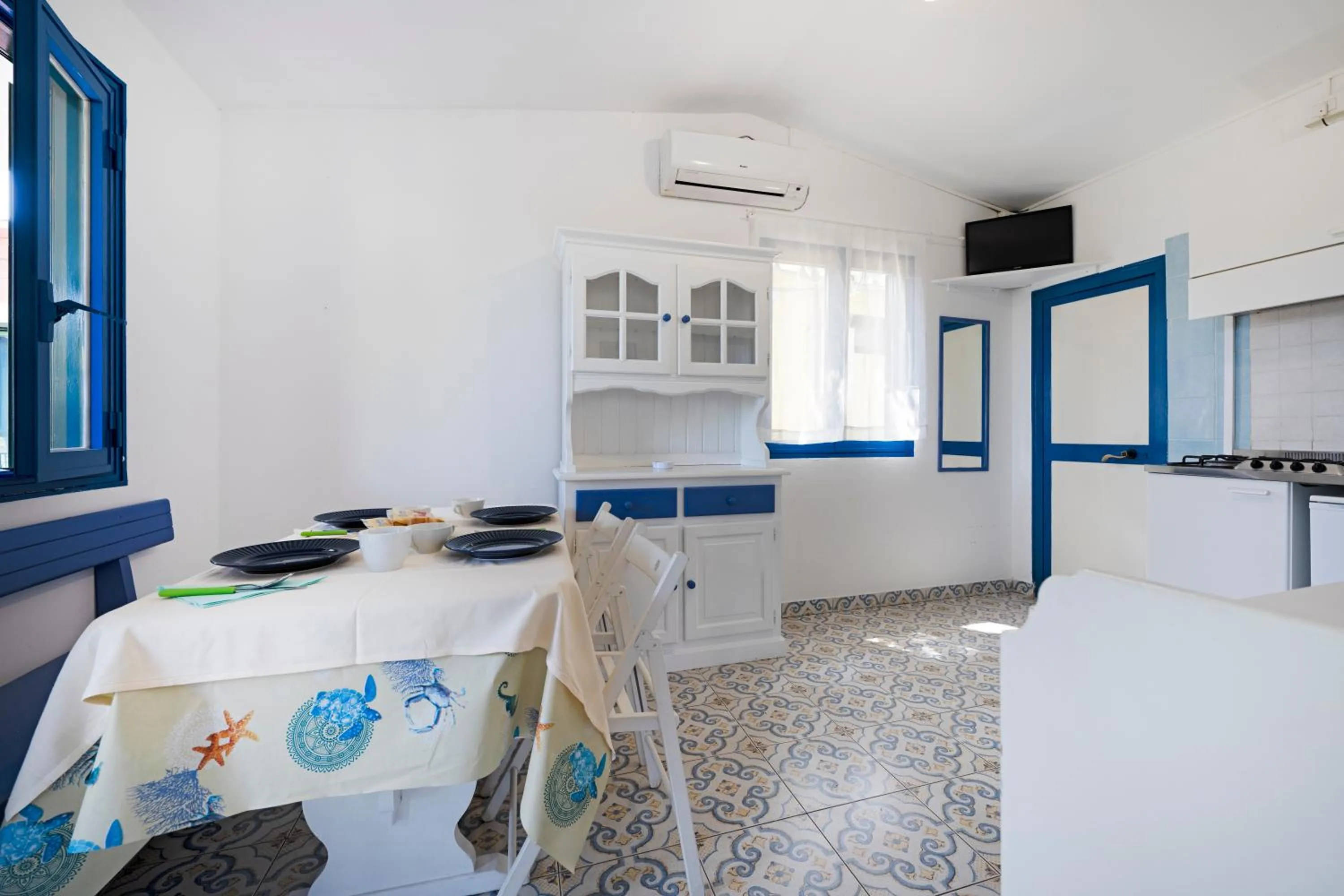 Dining area in Villaggio Residence Nettuno