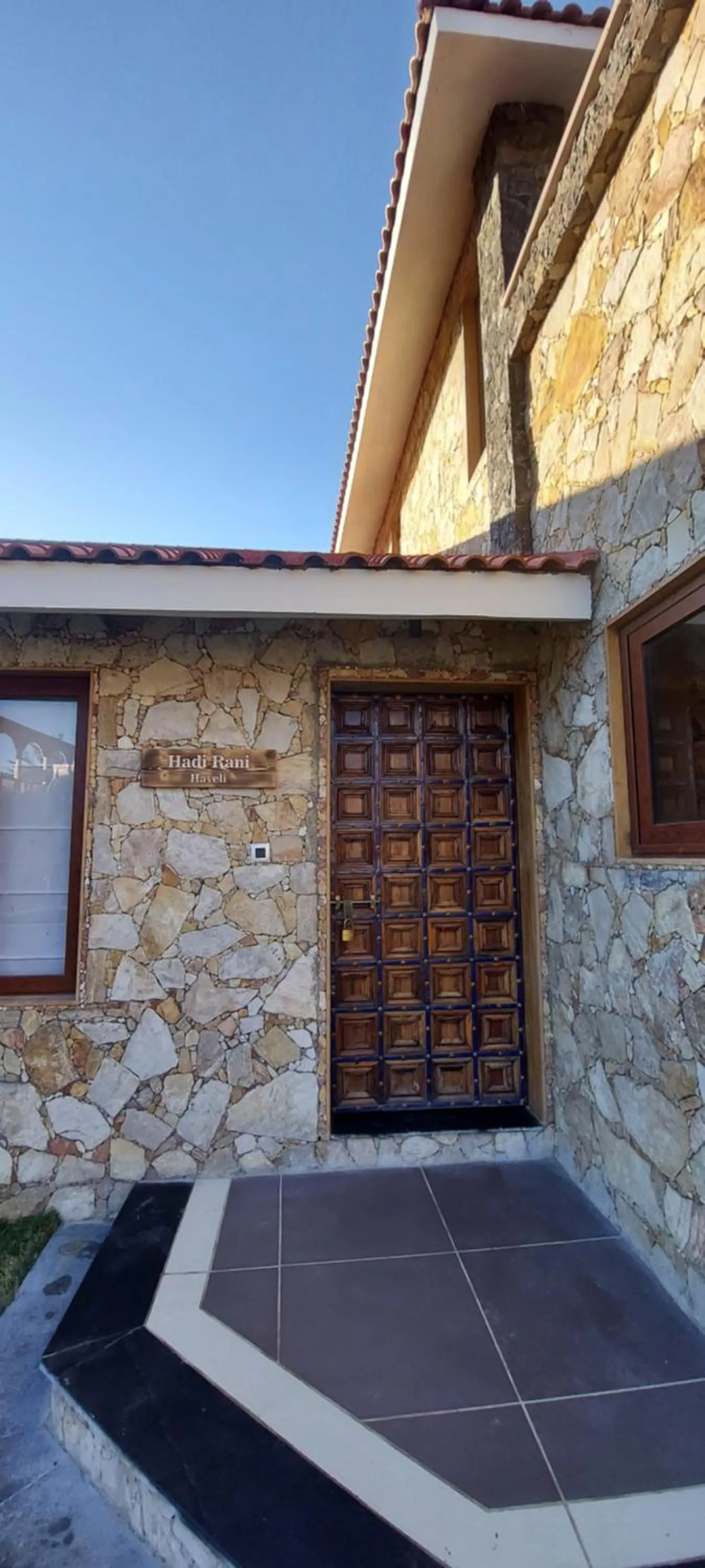 Facade/entrance in Vikrama Heritage Resort Pavagadh