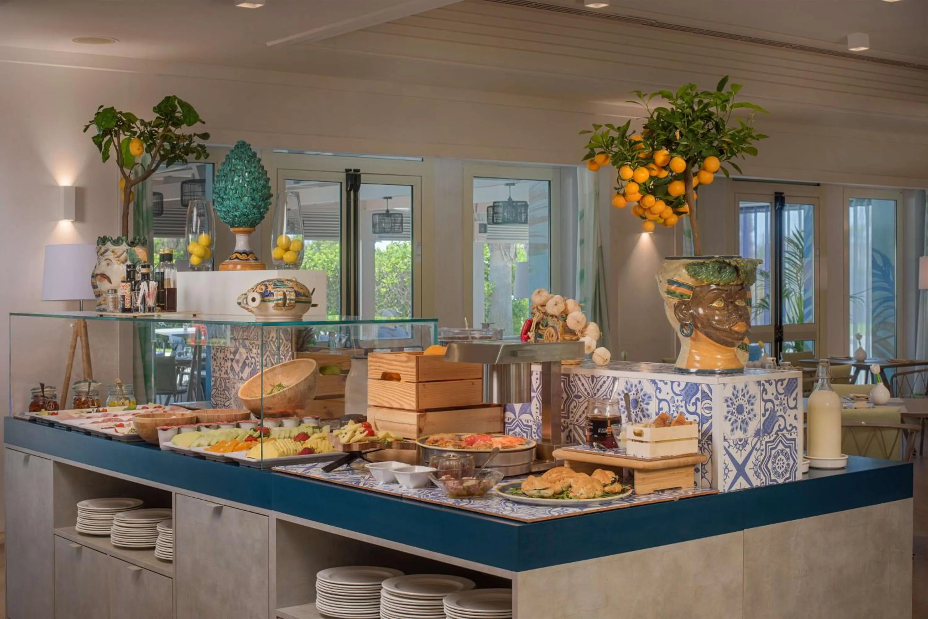 Breakfast in NH Catania Parco degli Aragonesi