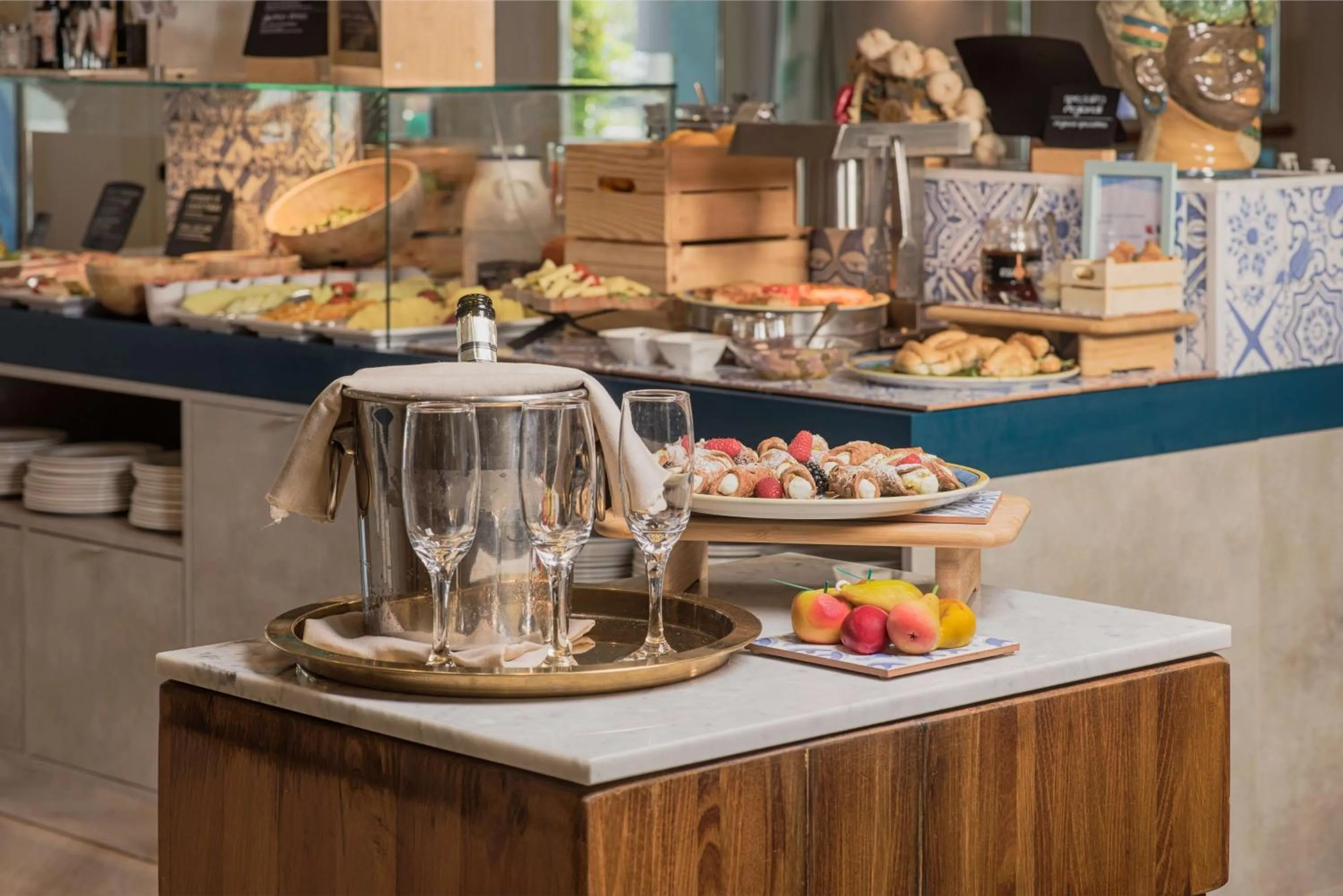 Breakfast in NH Catania Parco degli Aragonesi