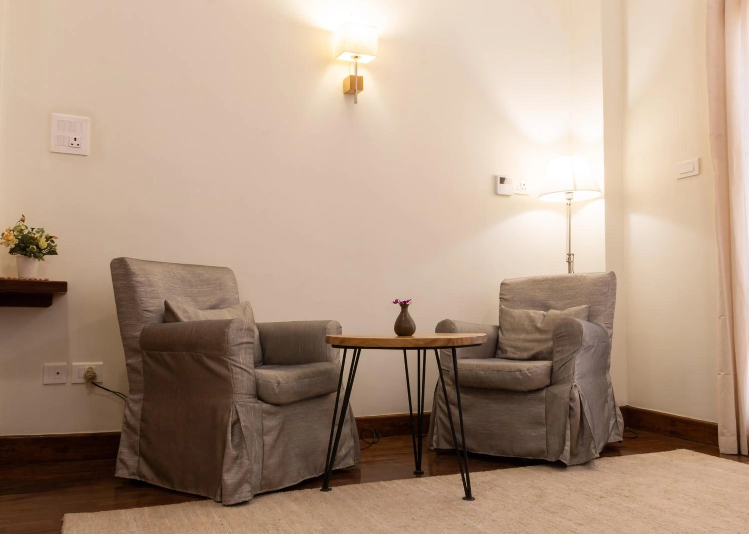 Living room in ROKPA Guest House