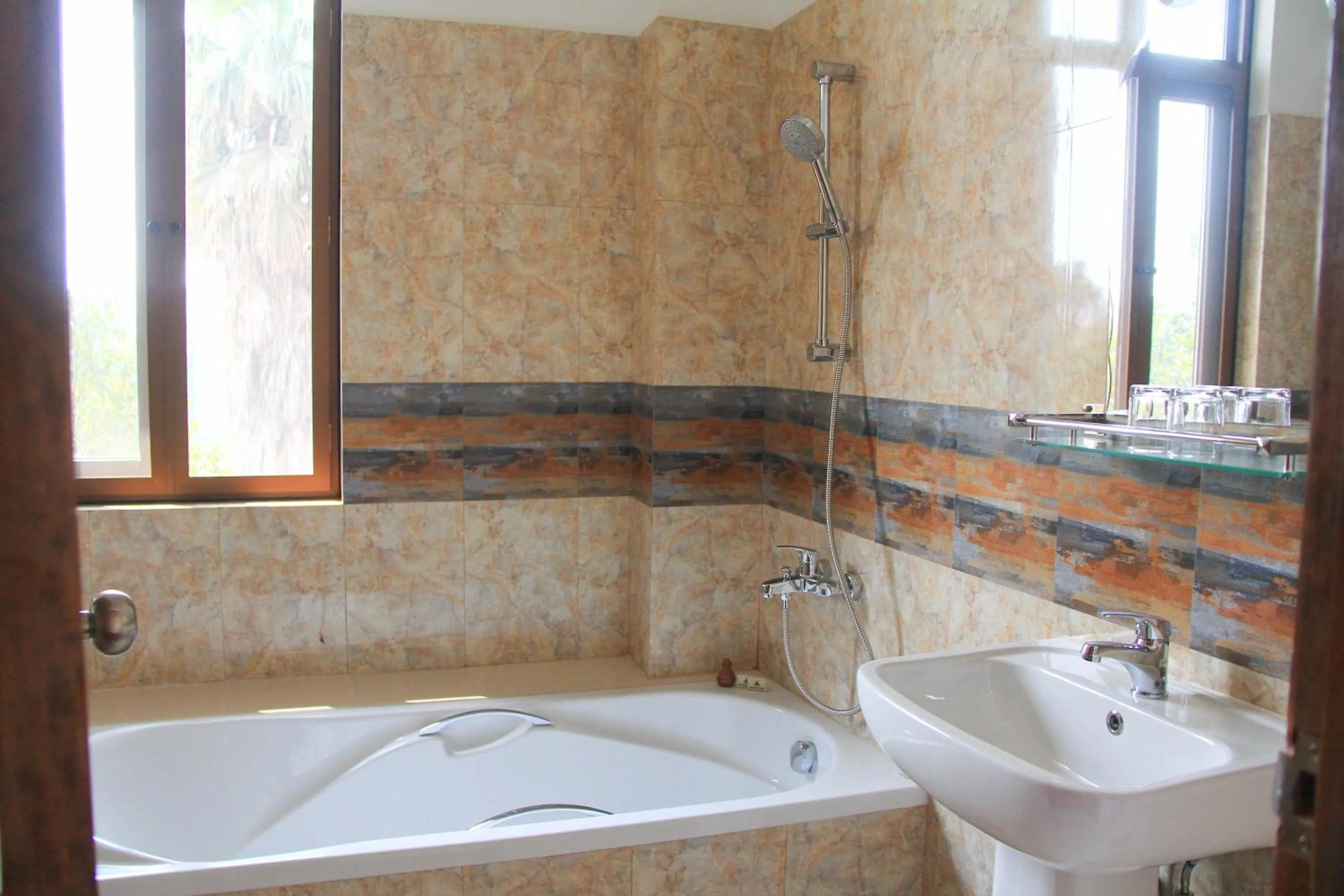 Shower in ROKPA Guest House