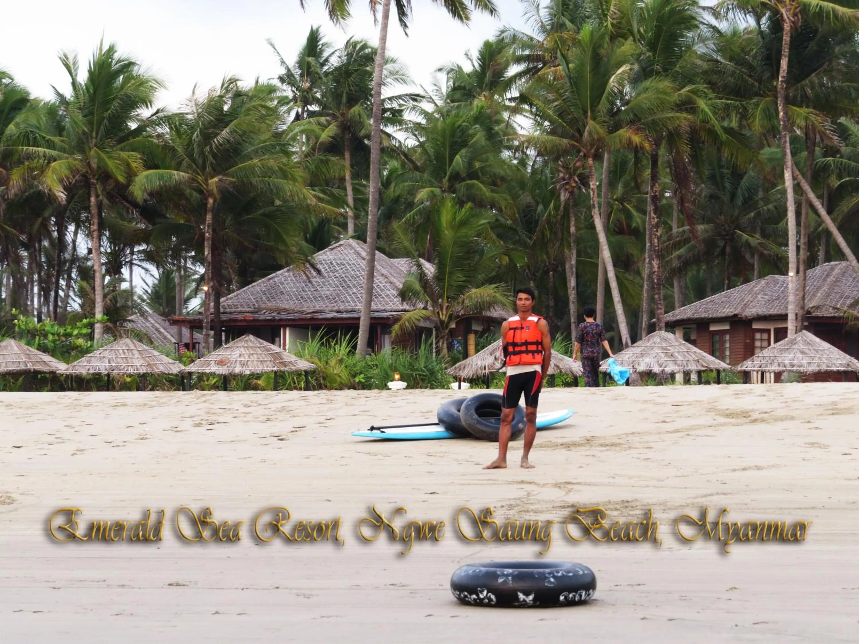 Beach in Emerald Sea Resort