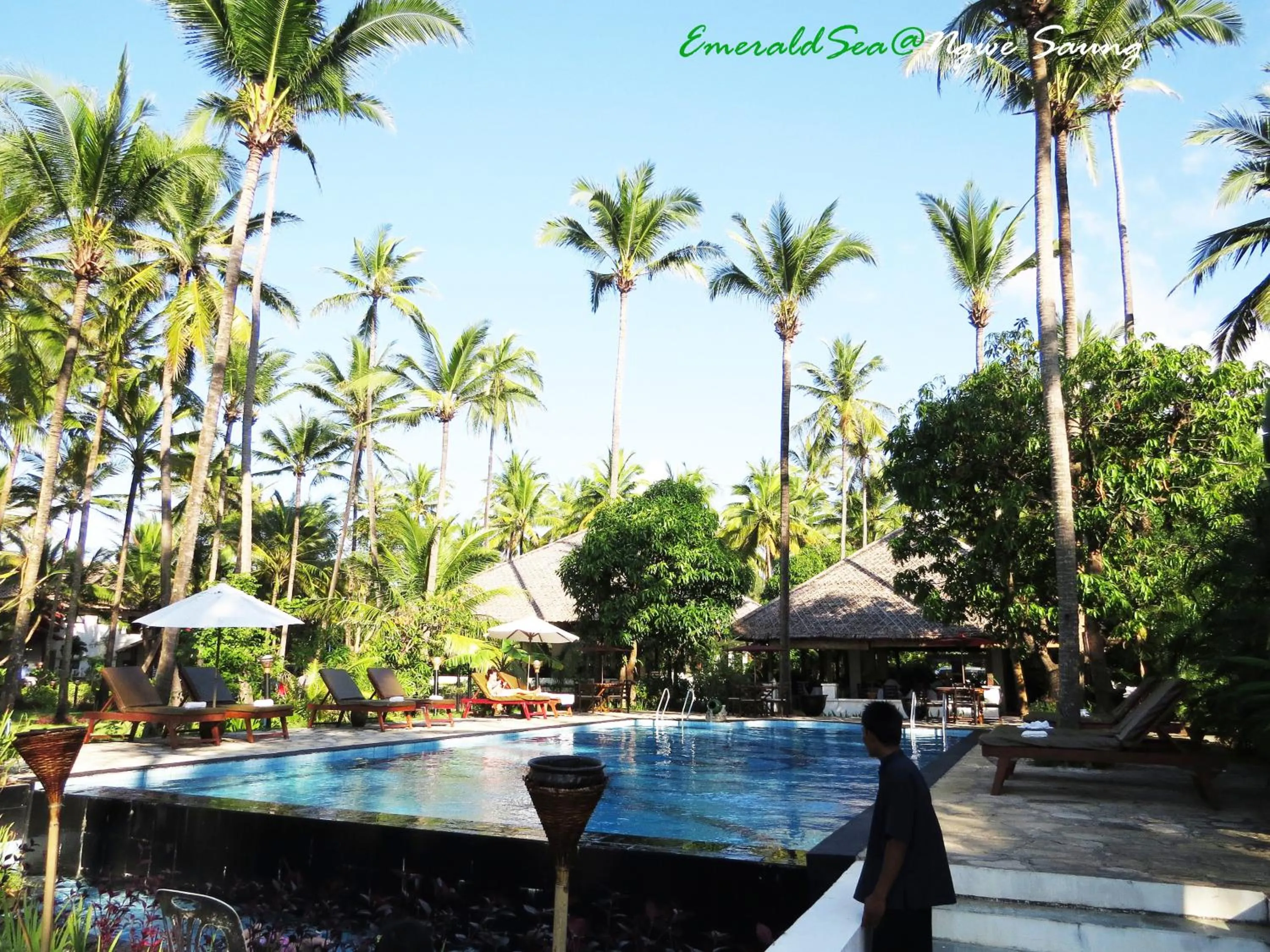 Swimming pool in Emerald Sea Resort