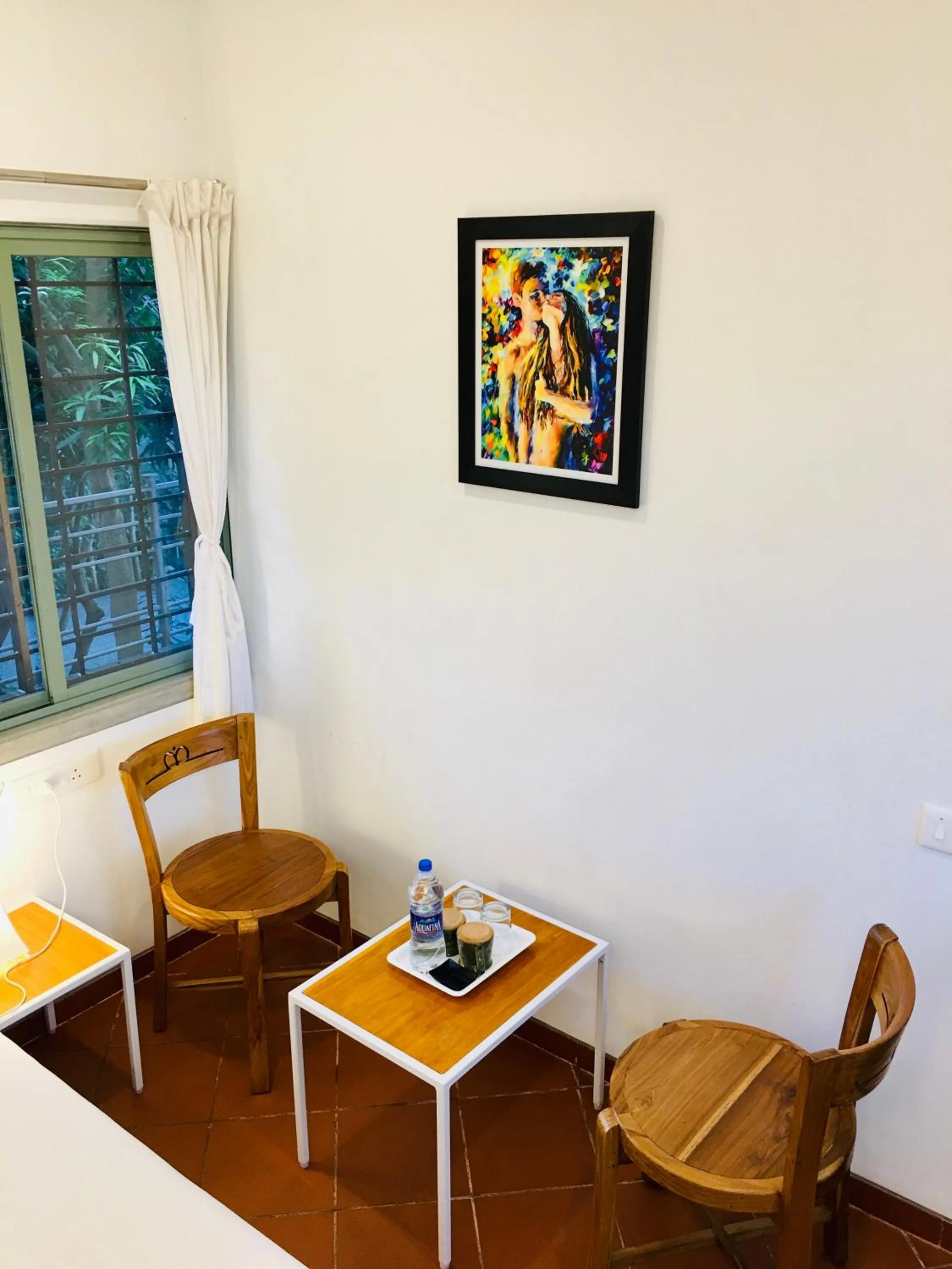 Seating area in The Canopy Guest House