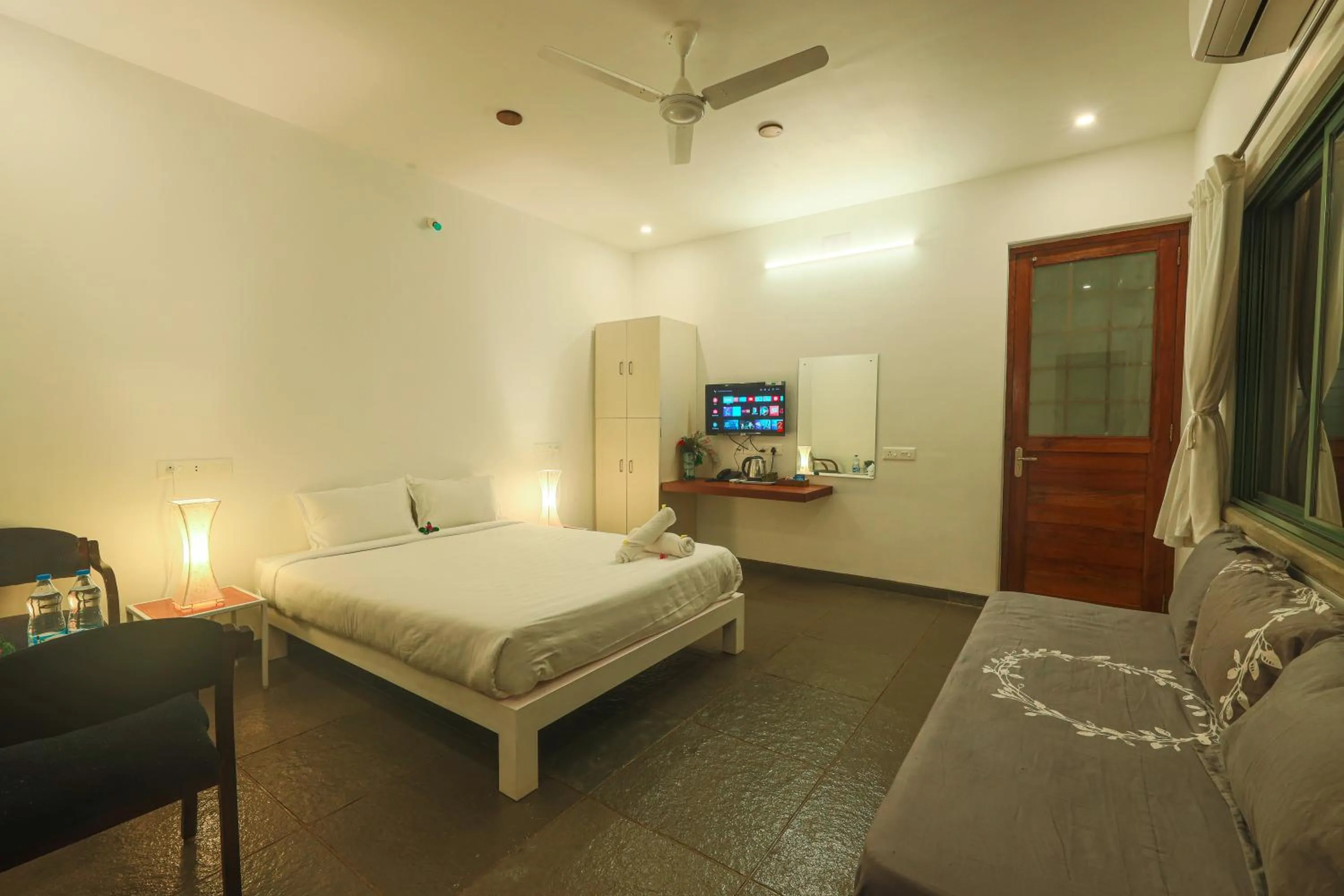 Bed in The Canopy Guest House