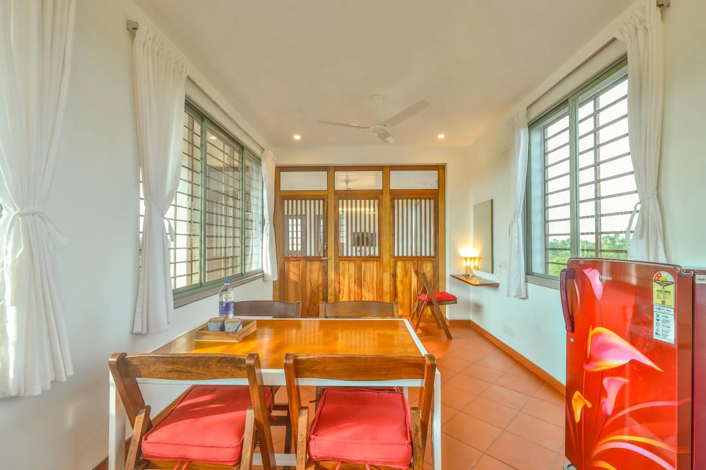 Seating area in The Canopy Guest House