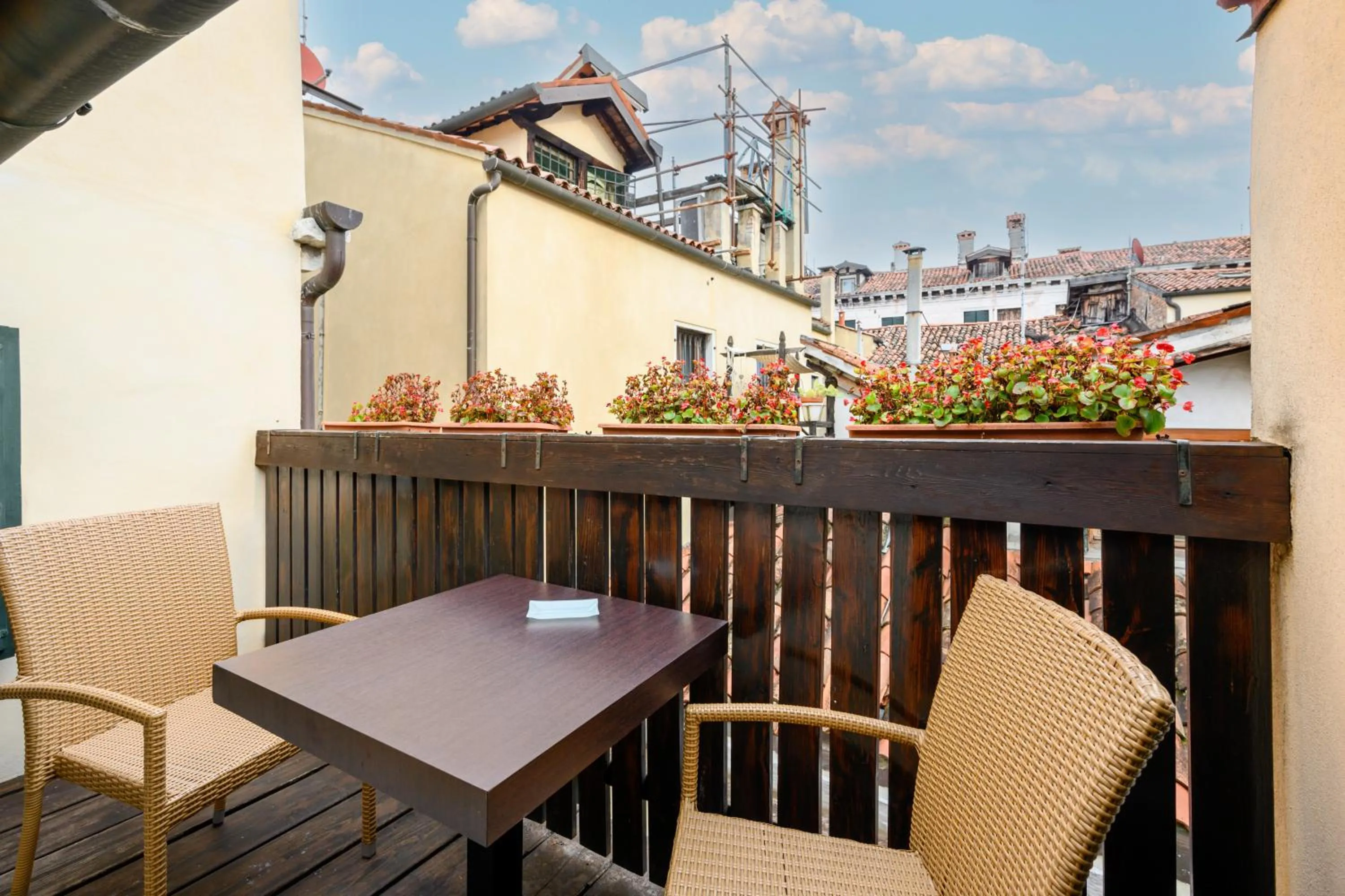 Balcony/Terrace in Locanda Al Leon