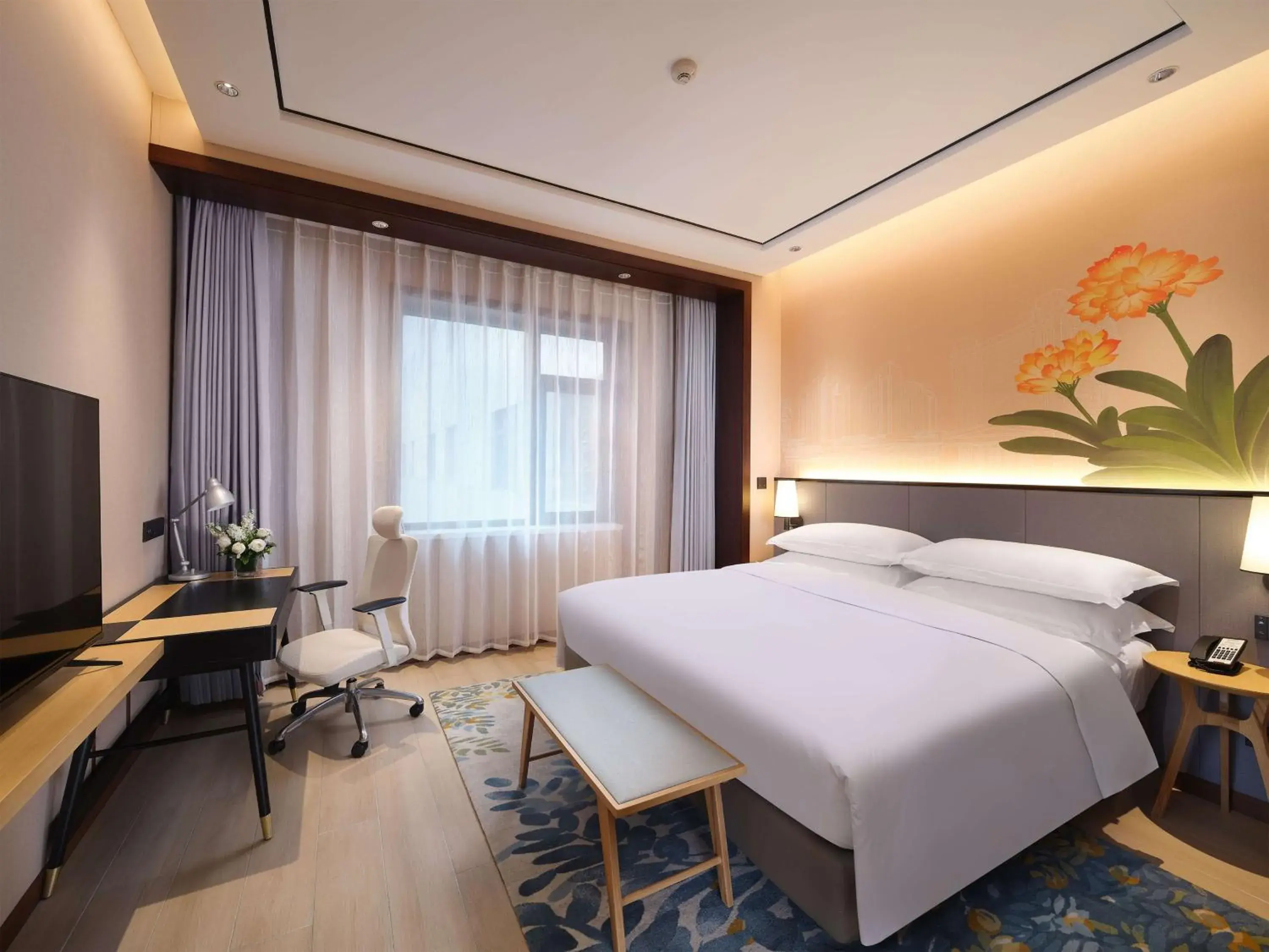 King Guest Room in Hilton Garden Inn Anshan King Guest Room in Hilton Garden Inn Anshan