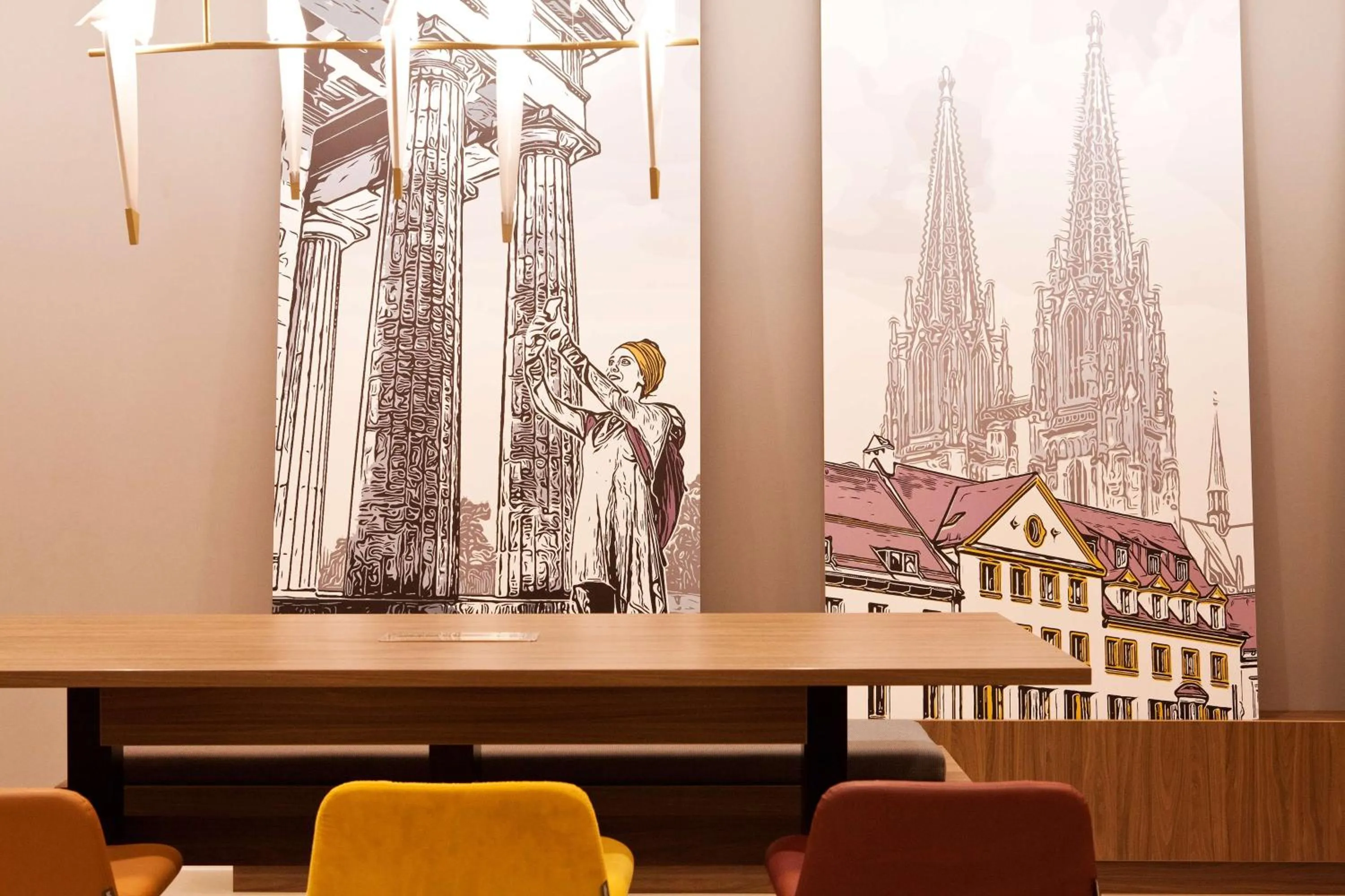 Restaurant/places to eat in Hampton By Hilton Regensburg