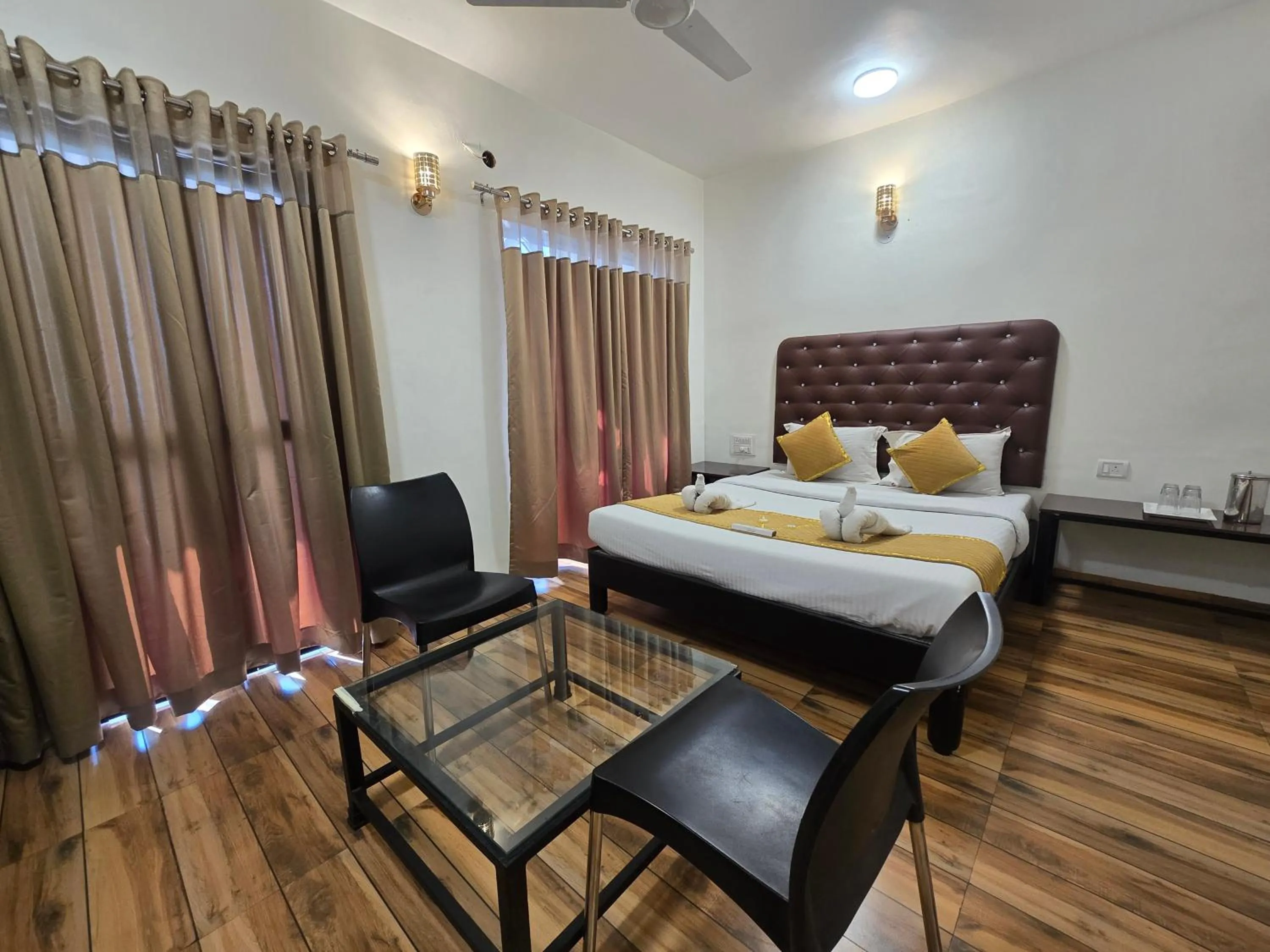 Seating area in Hotel Vyankatesh & Pure Veg Restaurant