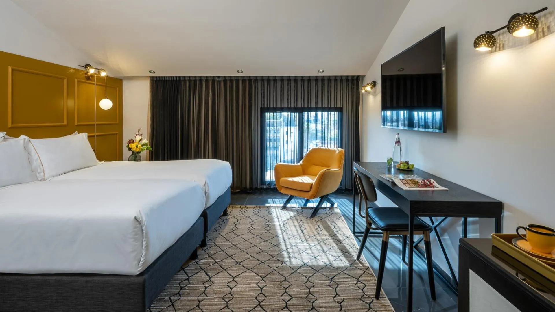 Bedroom, Bed in Hotel Botanica- Limited Edition By Fattal