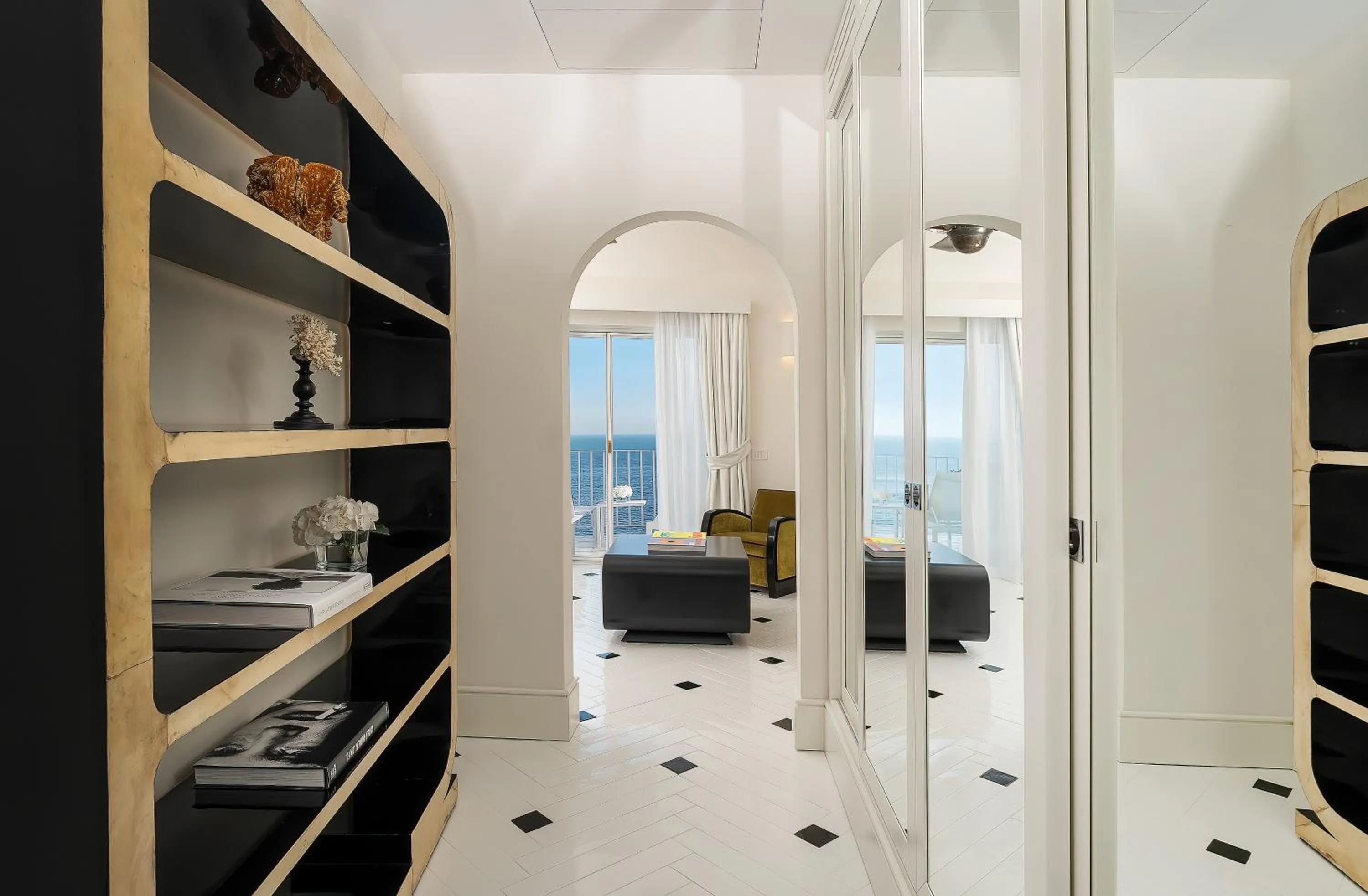 furniture, Bed in Hotel Miramalfi