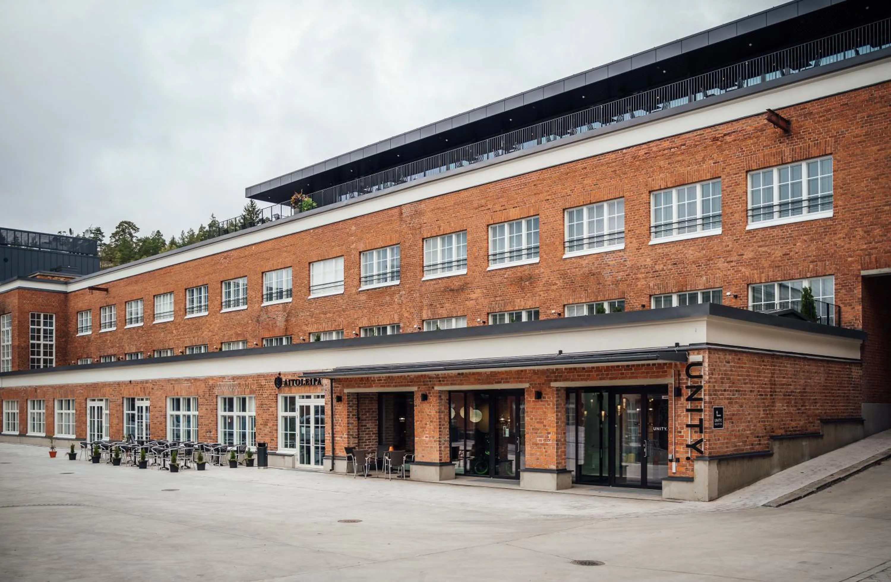 Property building in Unity Tampere - A Studio Hotel