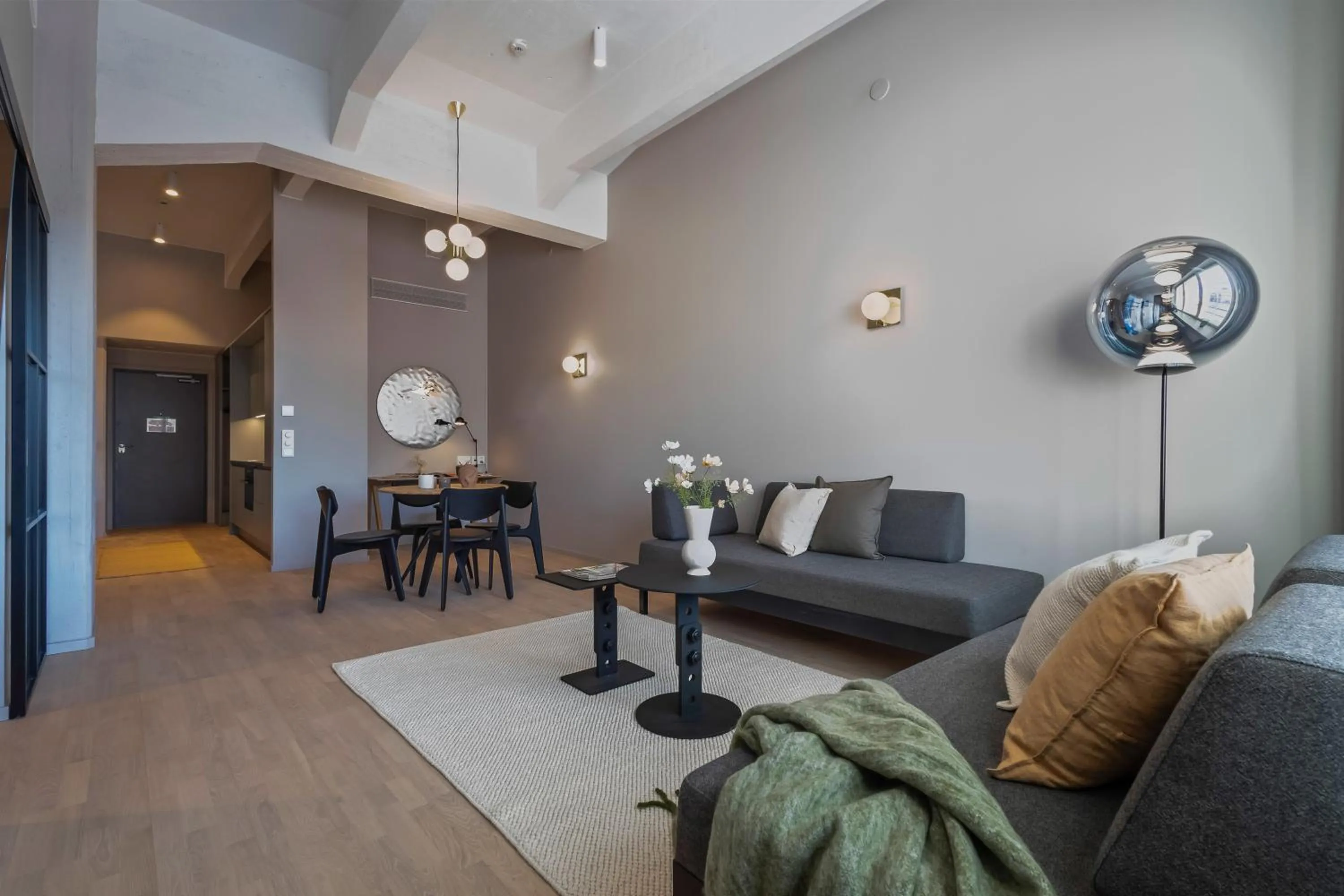 Living room in Unity Tampere - A Studio Hotel