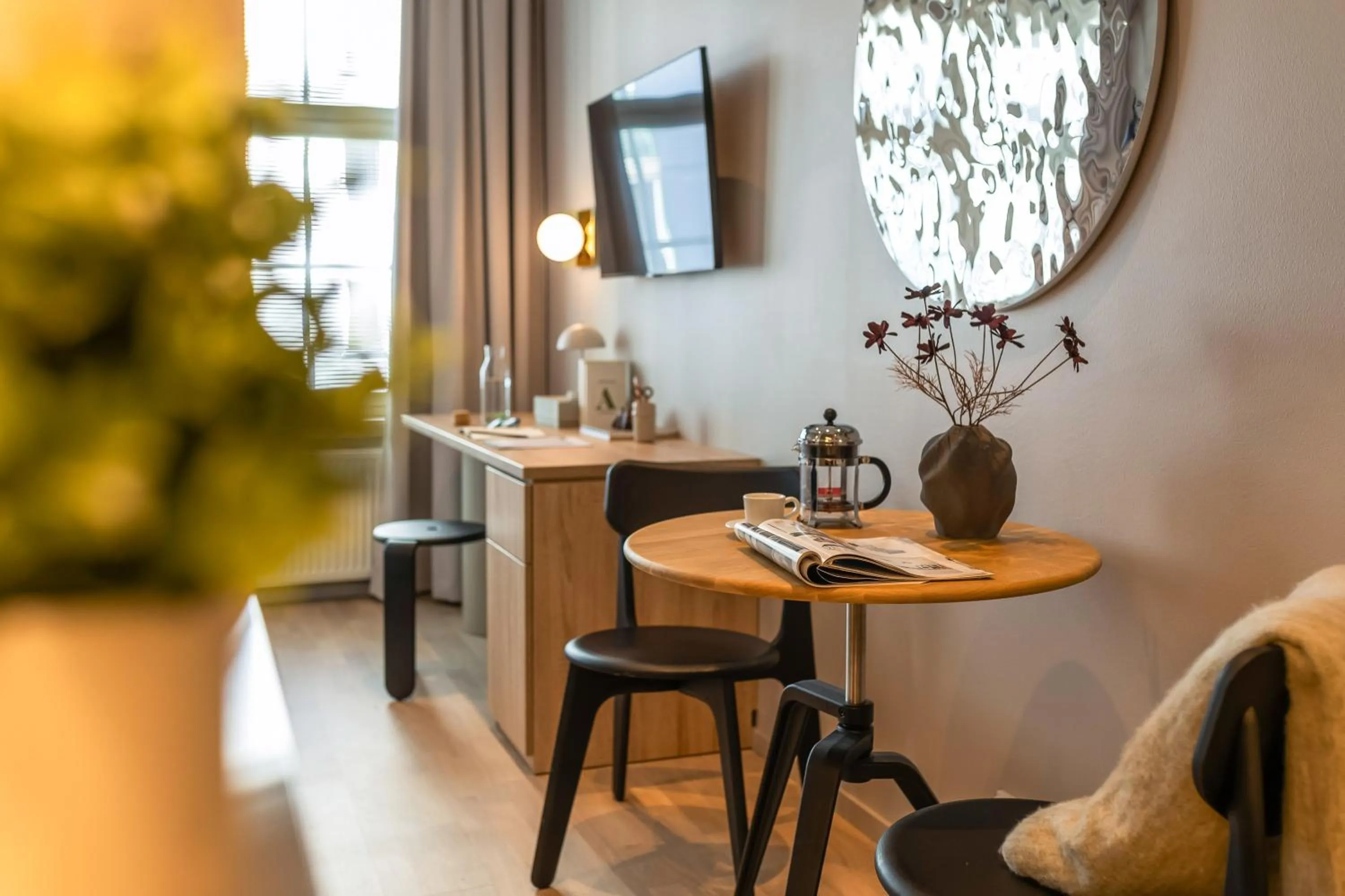 Living room in Unity Tampere - A Studio Hotel