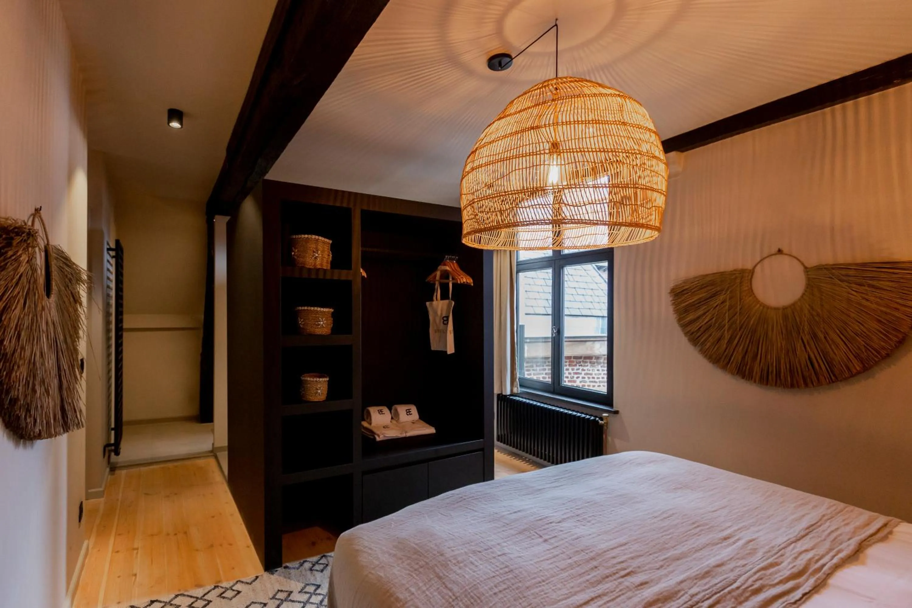 Bed in BTFL Living, Luxury Residences Antwerp, Zirkstraat