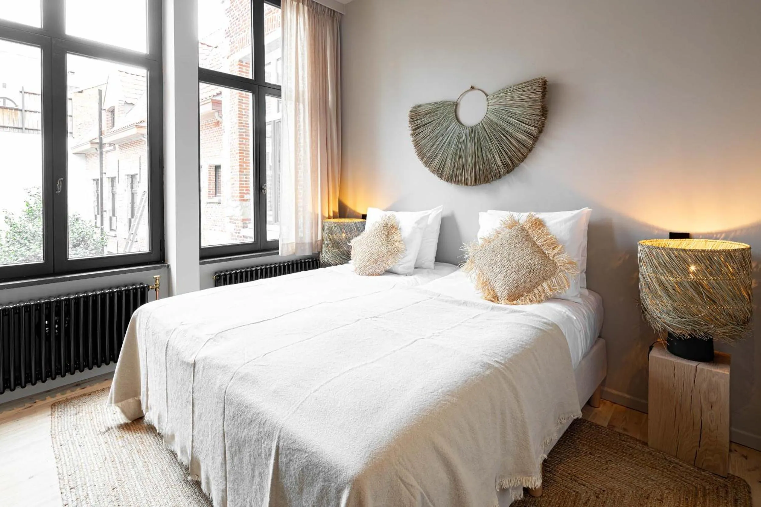 Bed in BTFL Living, Luxury Residences Antwerp, Zirkstraat