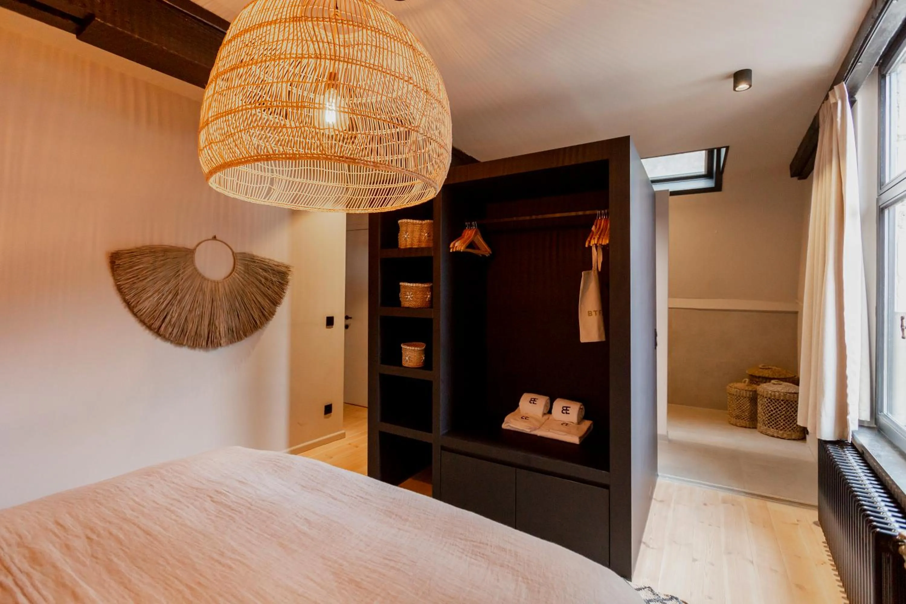 Bedroom, Bed in BTFL Living, Luxury Residences Antwerp, Zirkstraat