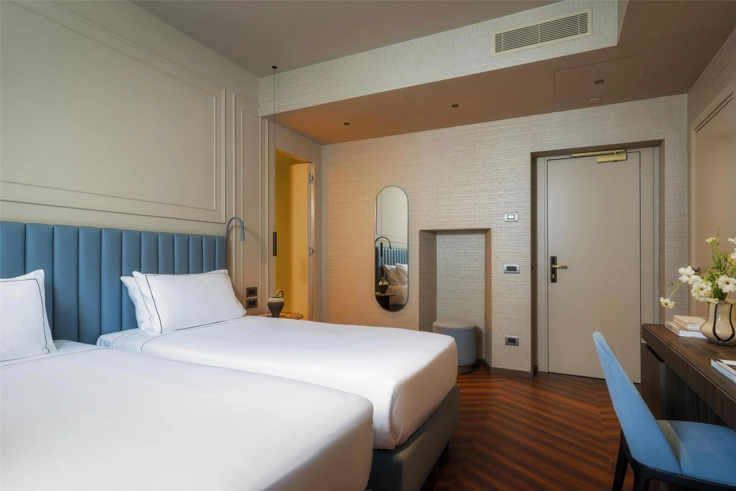 Bedroom, Bed in WorldHotel Casati 18