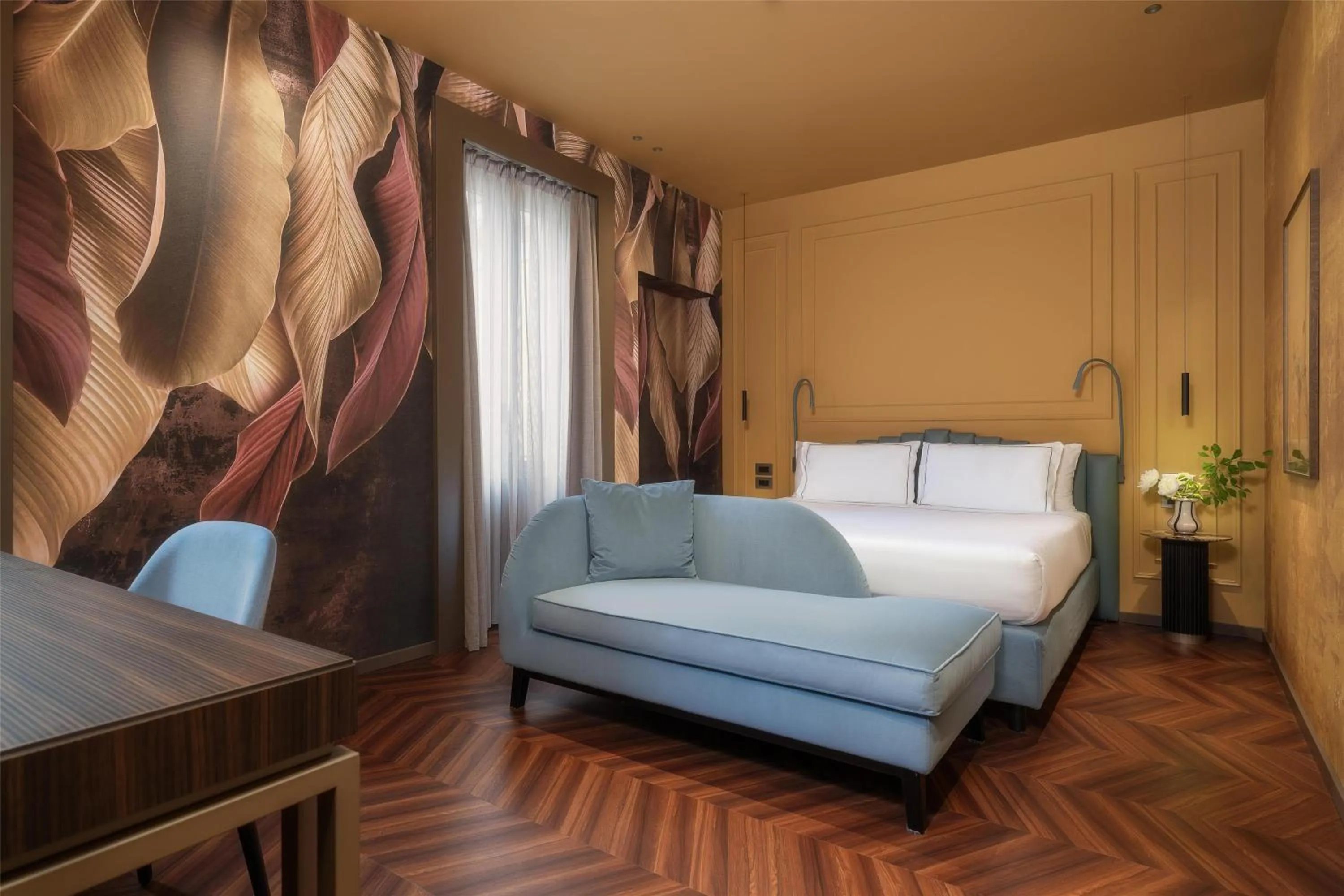 Bedroom, Bed in WorldHotel Casati 18
