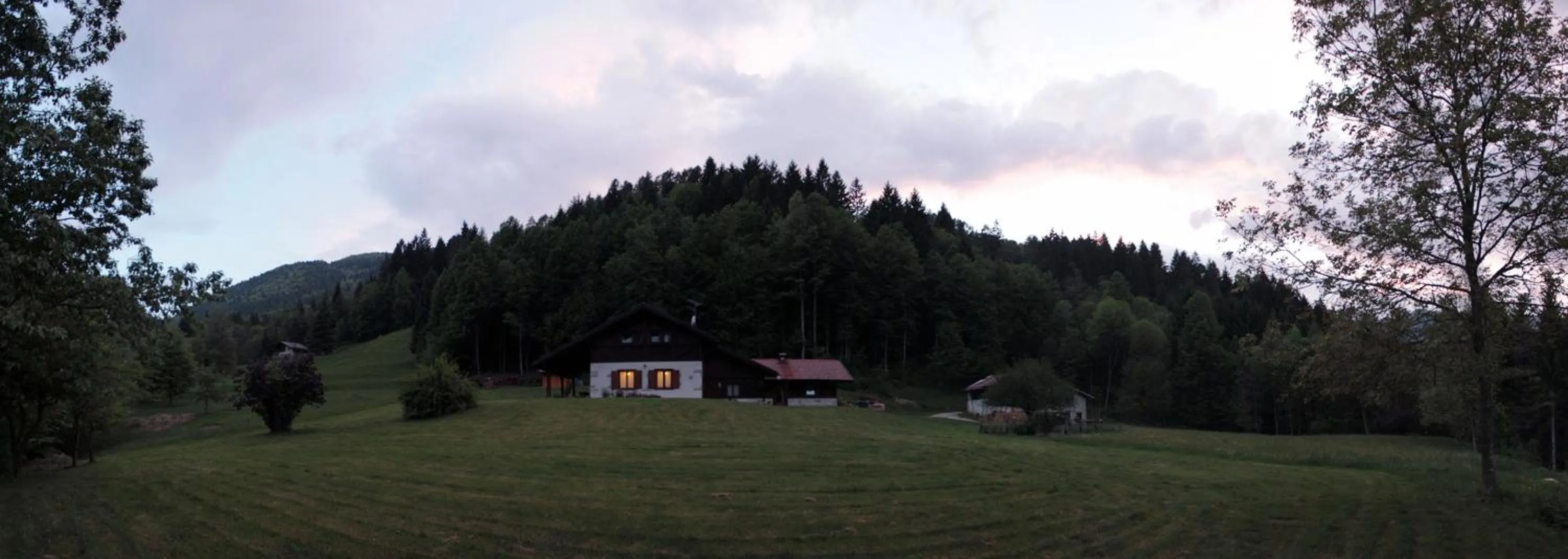 Mountain view in Bed and Breakfast Cappeler