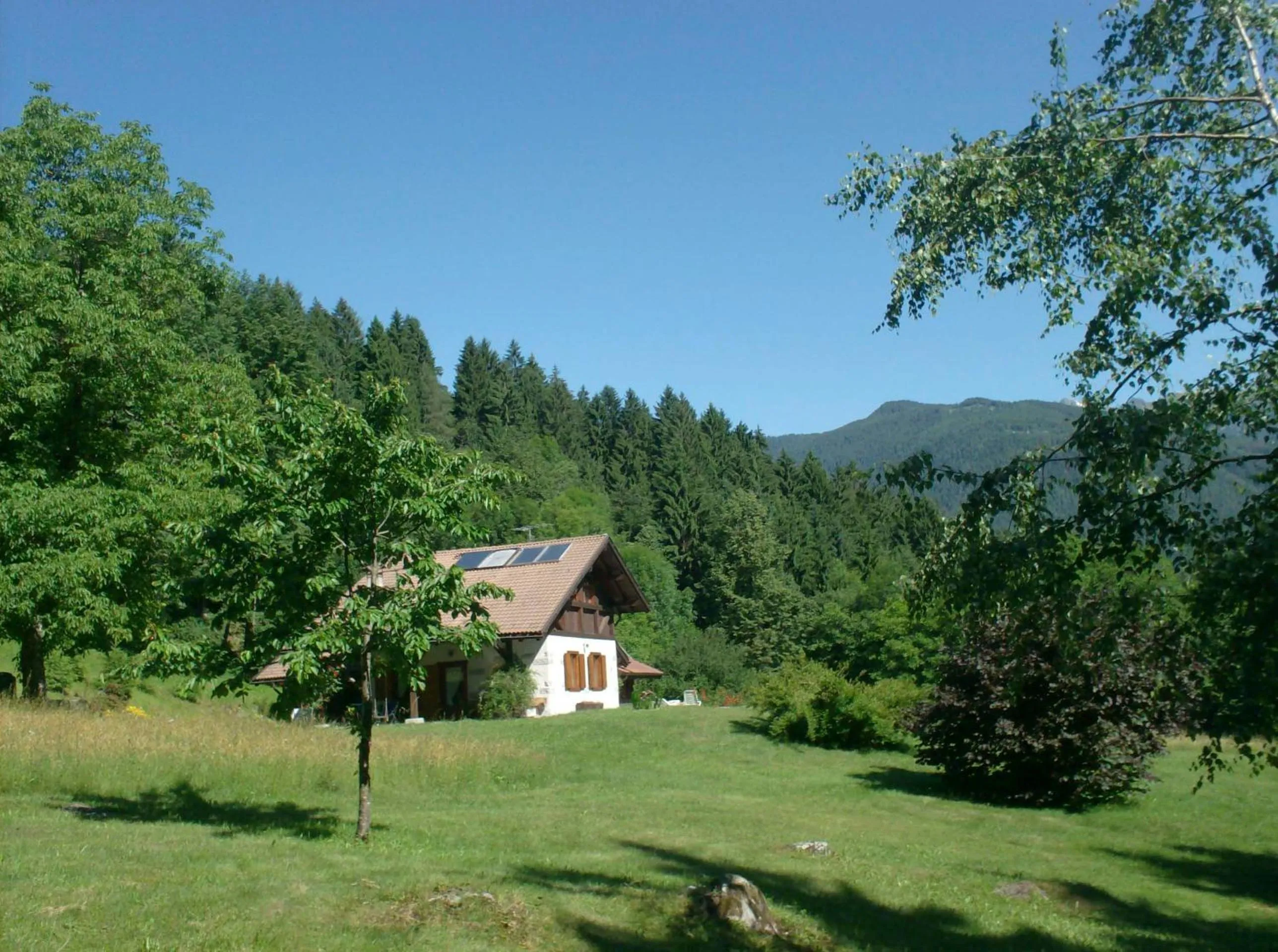 Garden view in Bed and Breakfast Cappeler