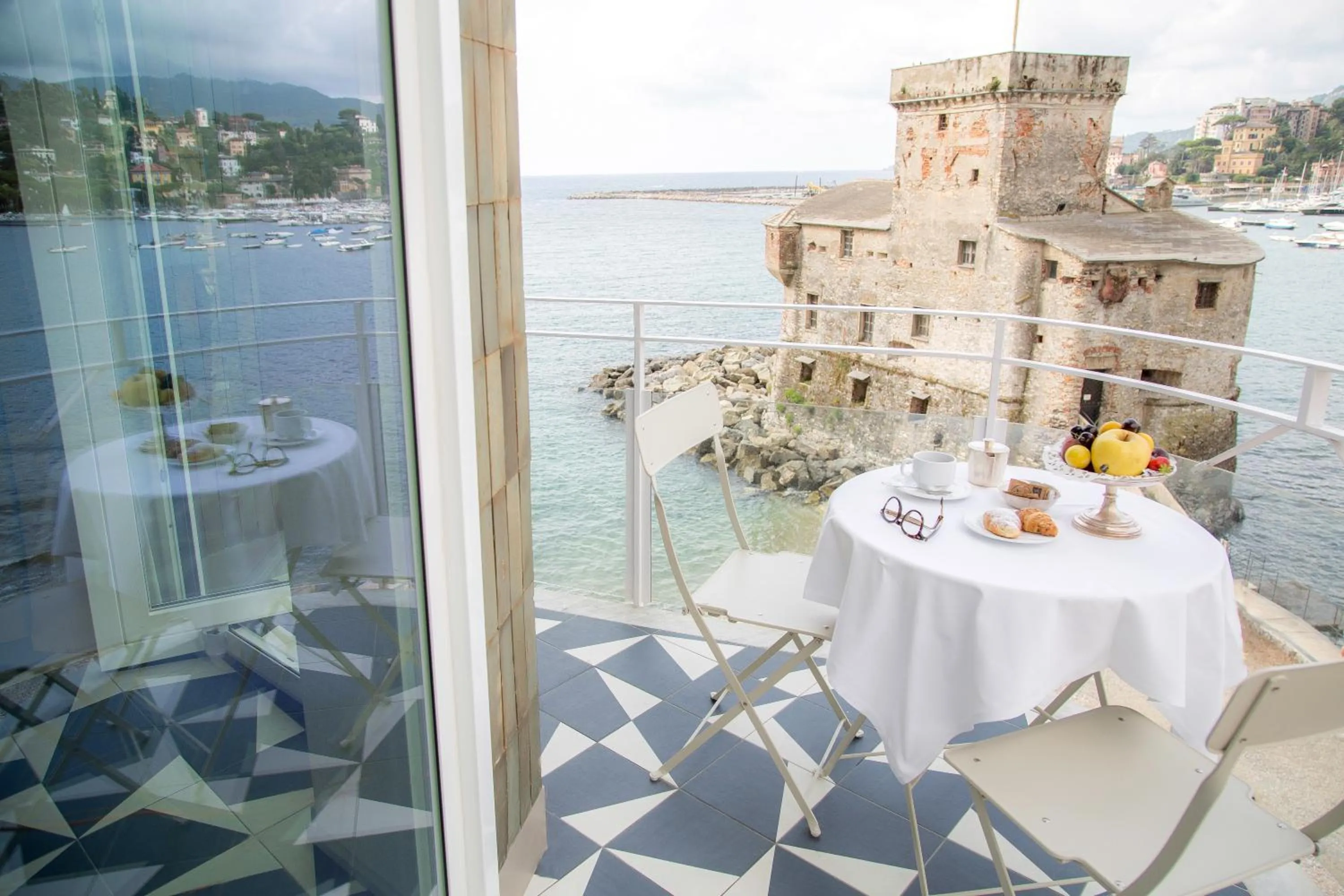 Sea view in Hotel Italia e Lido Rapallo