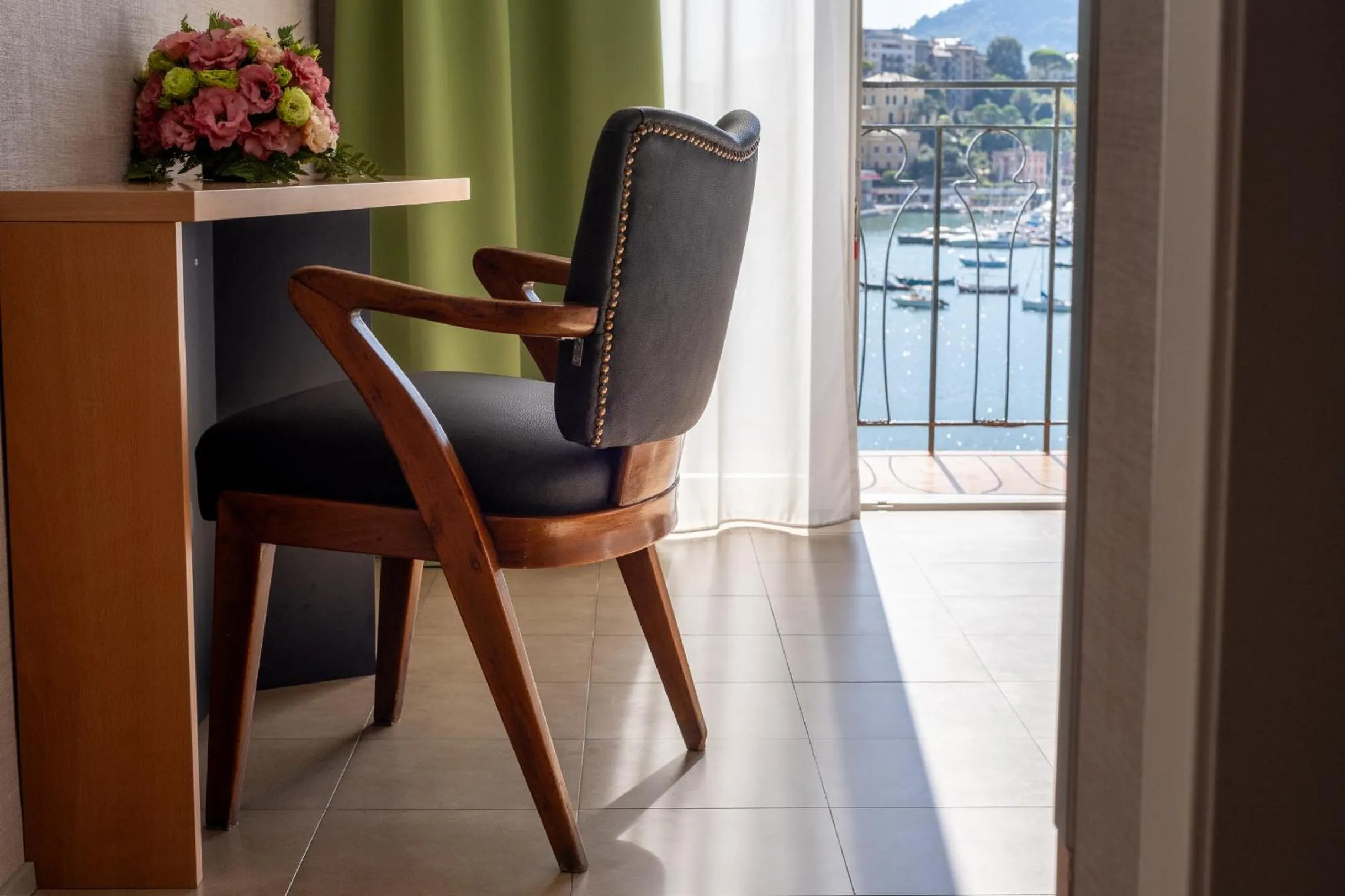 Balcony/Terrace in Hotel Italia e Lido Rapallo