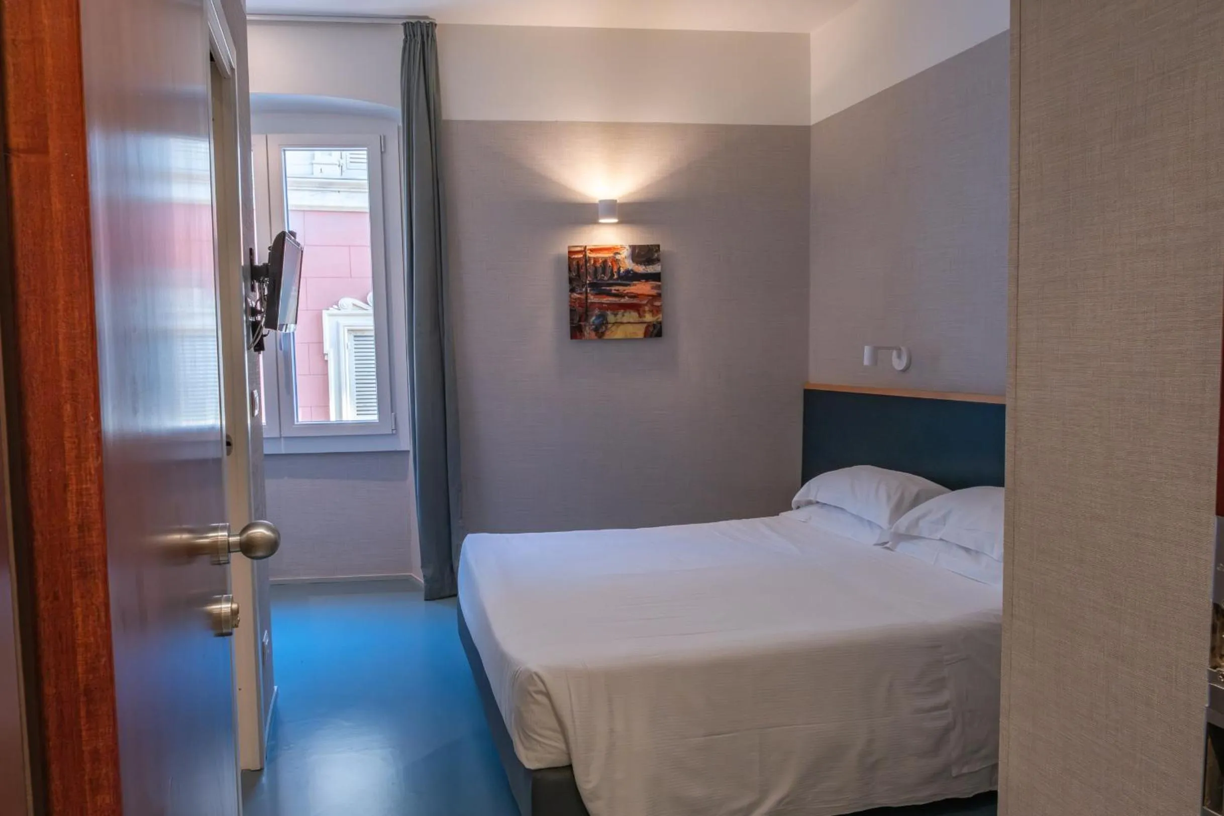 Photo of the whole room, Bed in Hotel Italia e Lido Rapallo