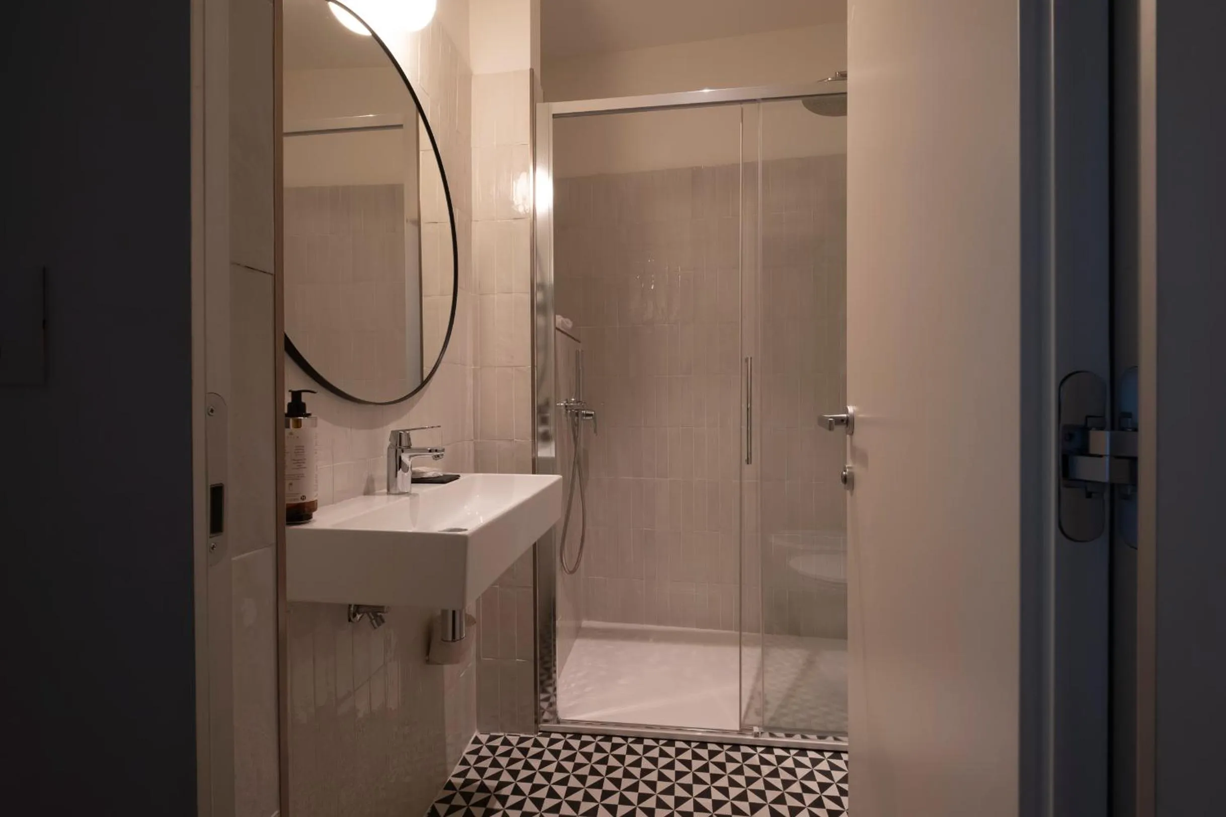 Bathroom in Hotel Italia e Lido Rapallo