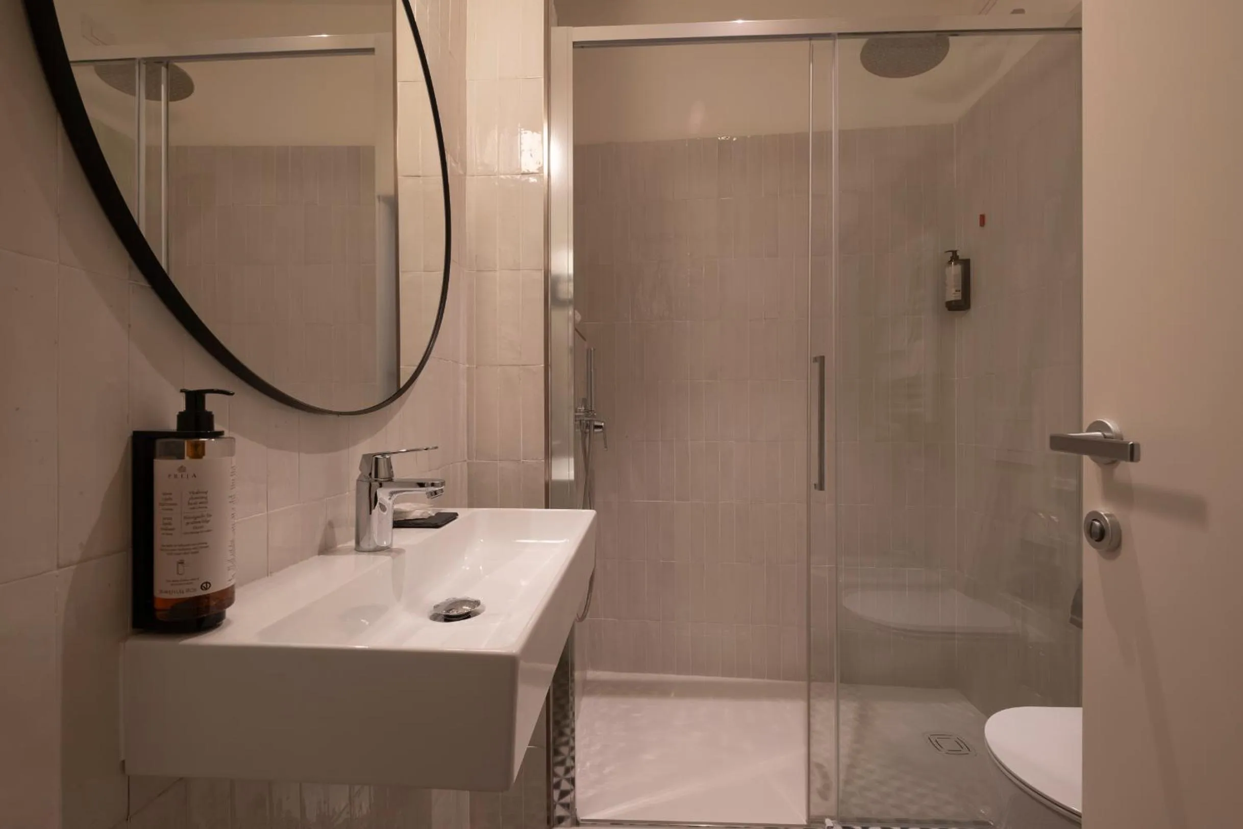 Bathroom in Hotel Italia e Lido Rapallo