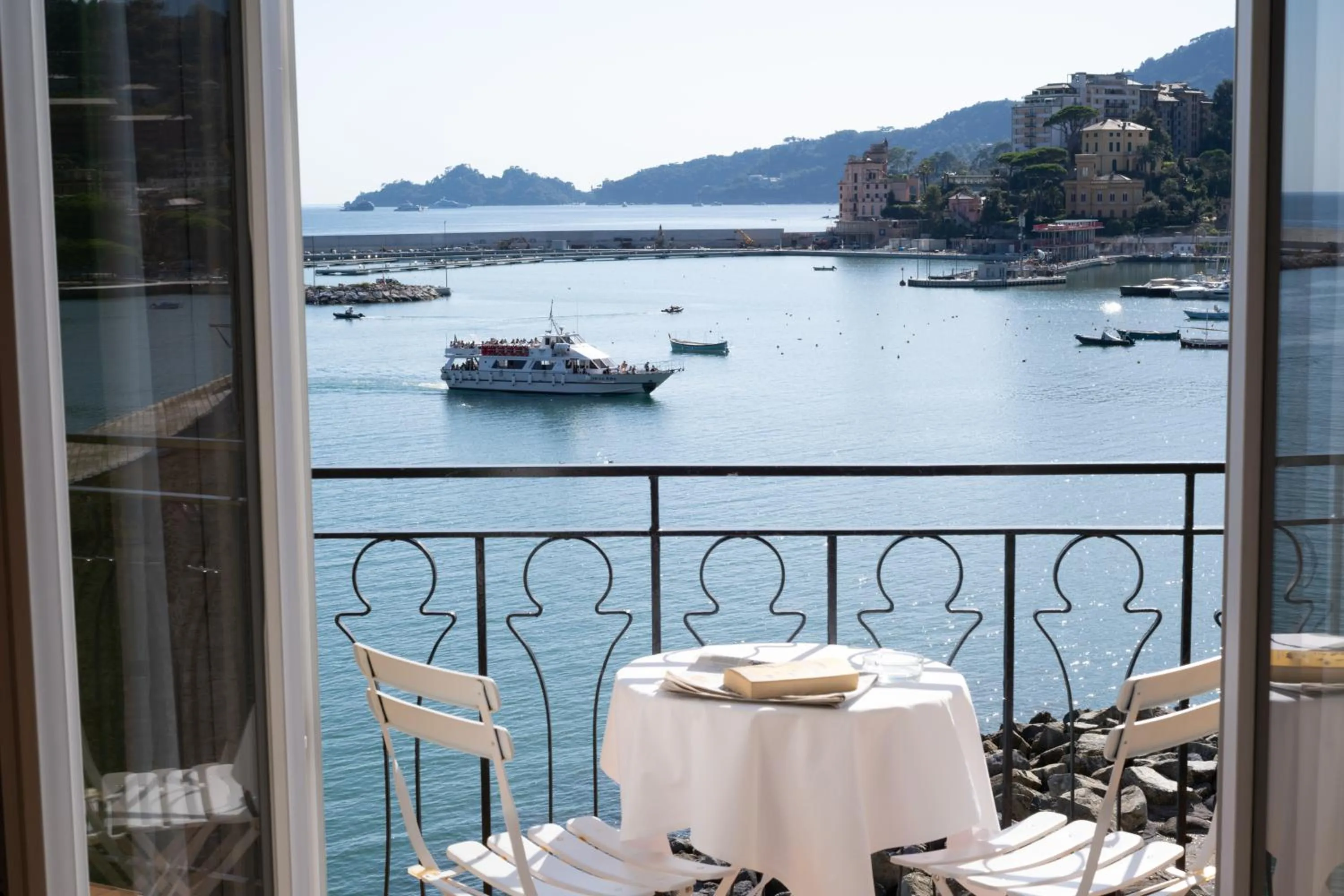 Sea view in Hotel Italia e Lido Rapallo