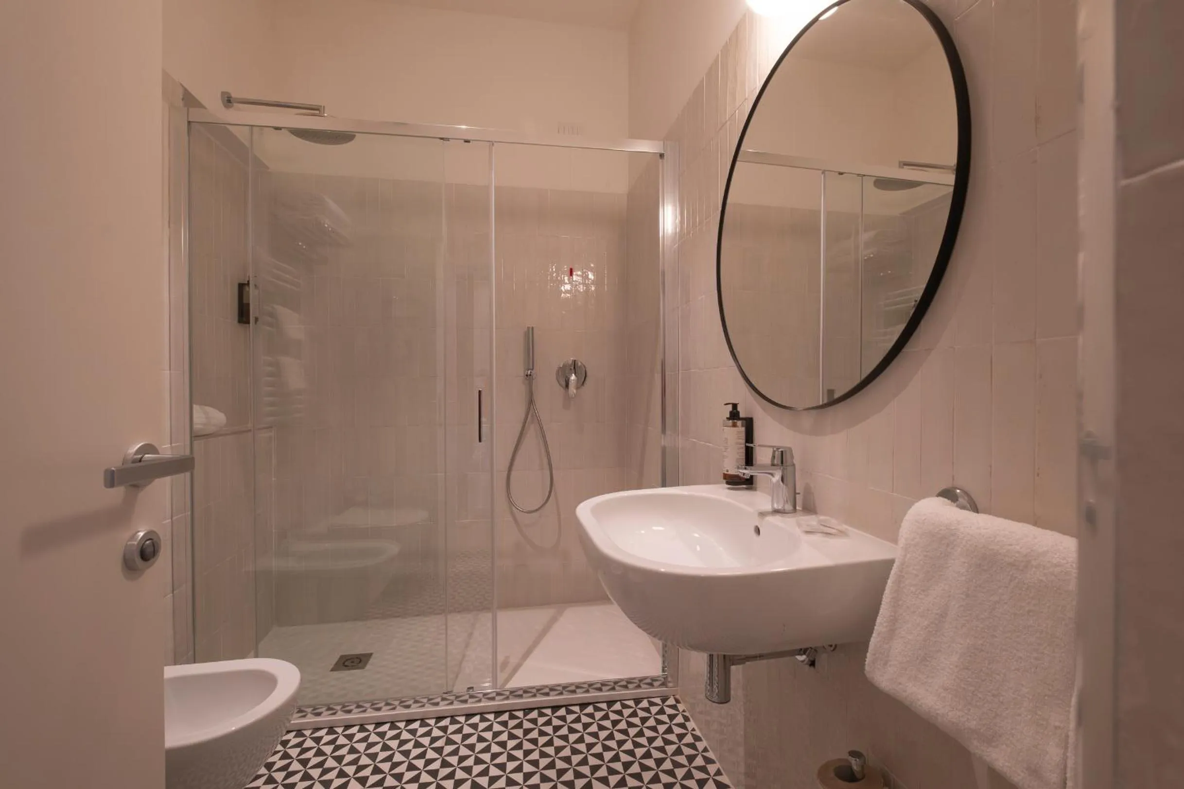 Bathroom in Hotel Italia e Lido Rapallo