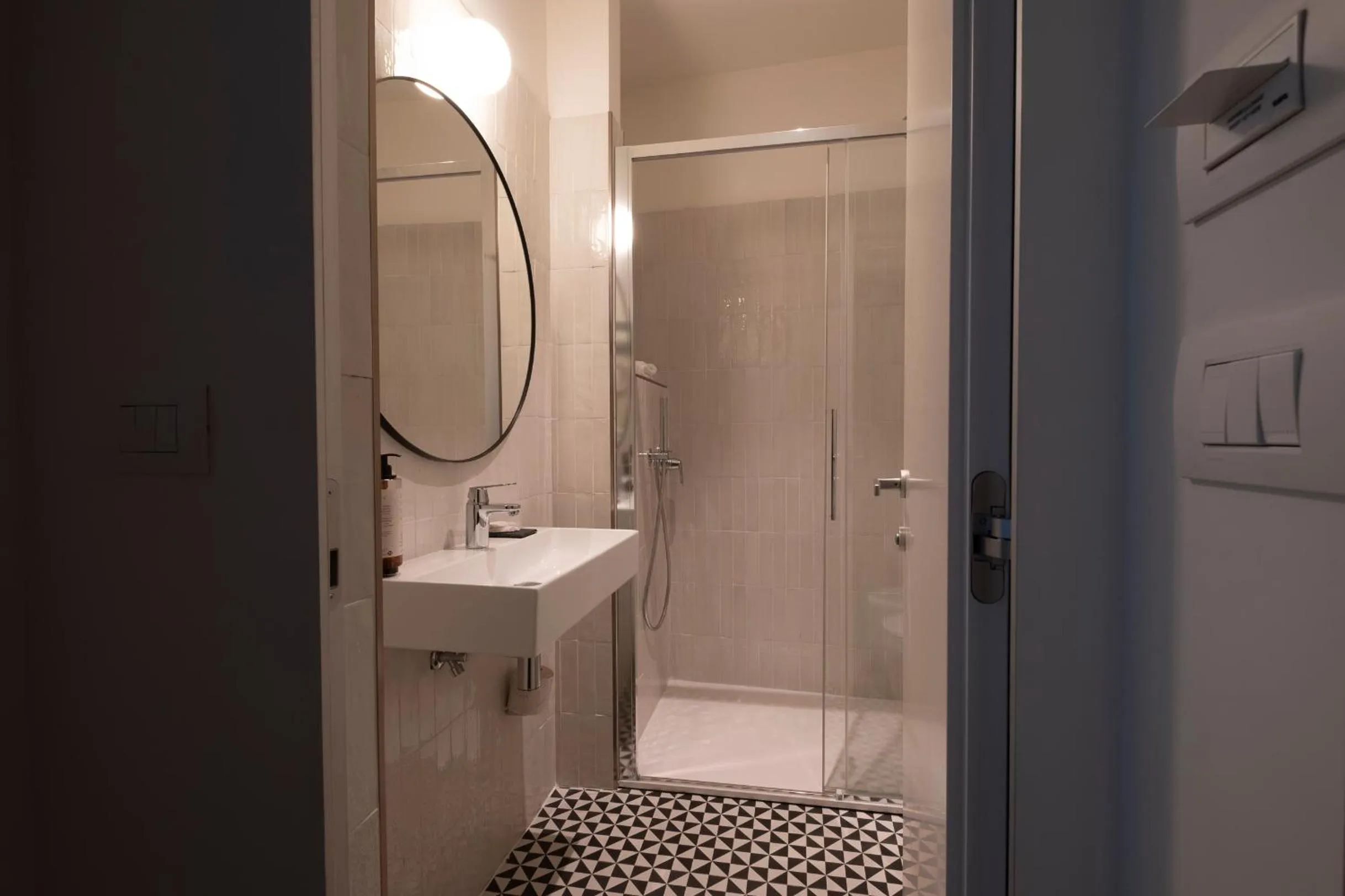 Bathroom in Hotel Italia e Lido Rapallo