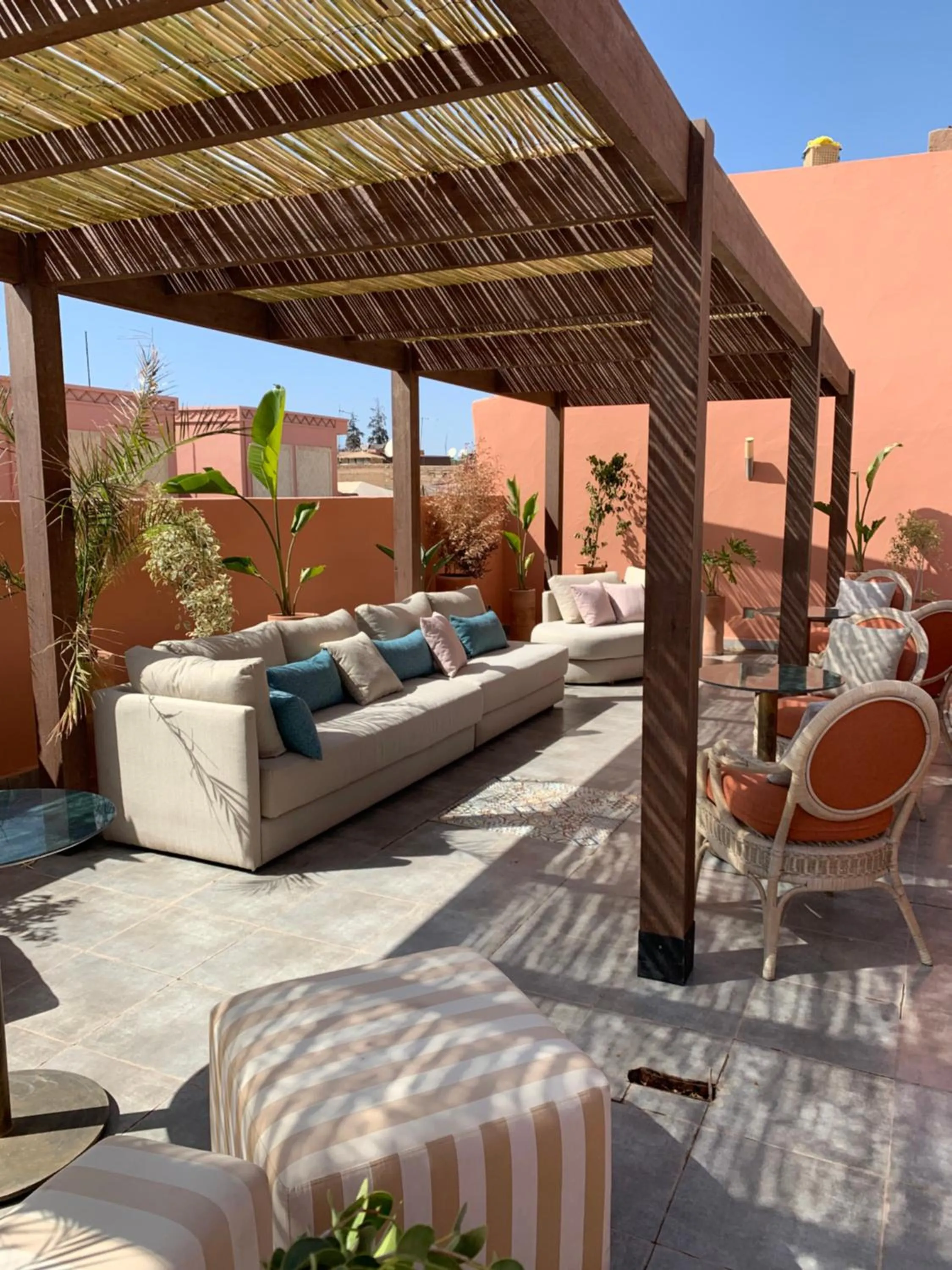 Balcony/Terrace in Riad LAMDINA