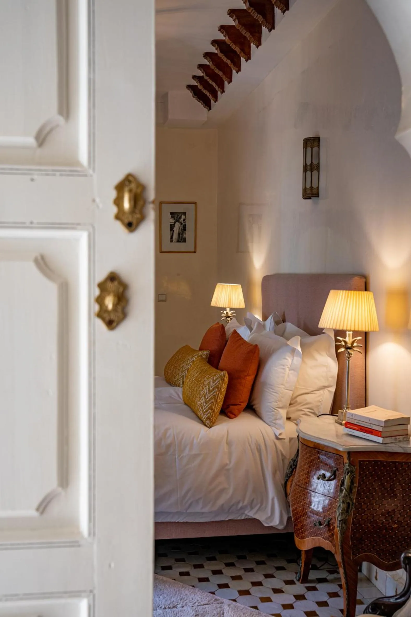 View (from property/room), Seating Area in Riad LAMDINA