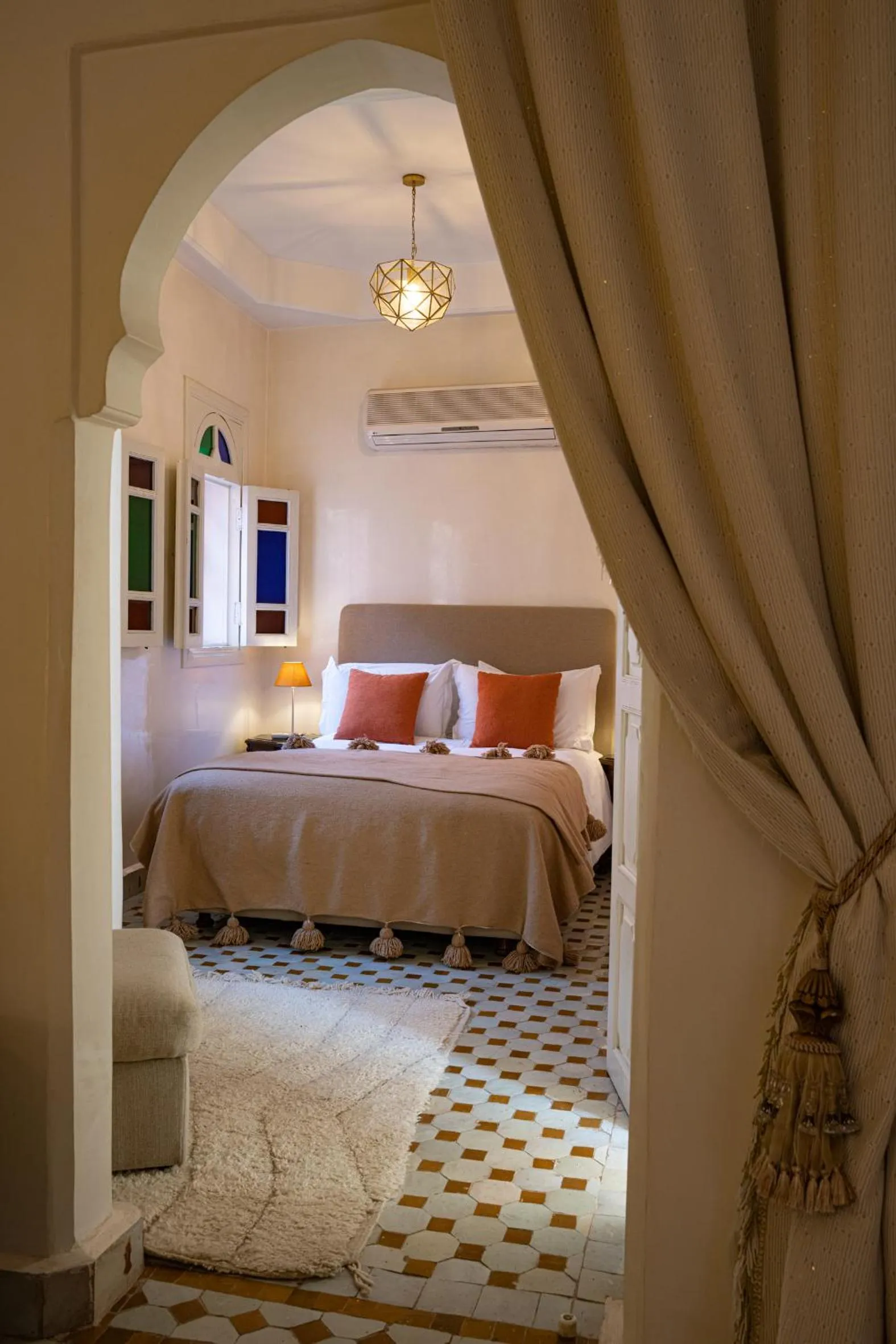 Bedroom, Bed in Riad LAMDINA