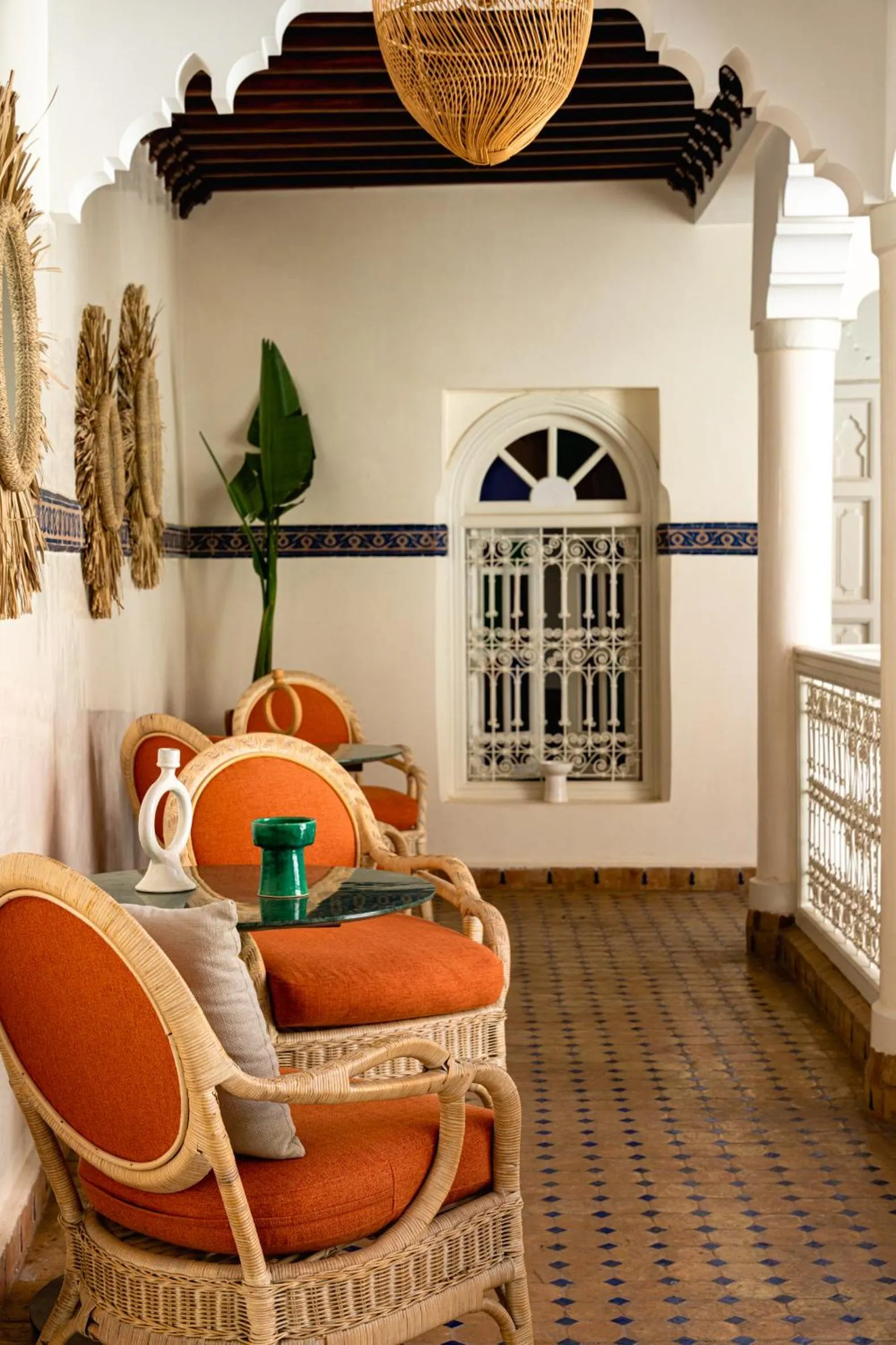 Seating area in Riad LAMDINA