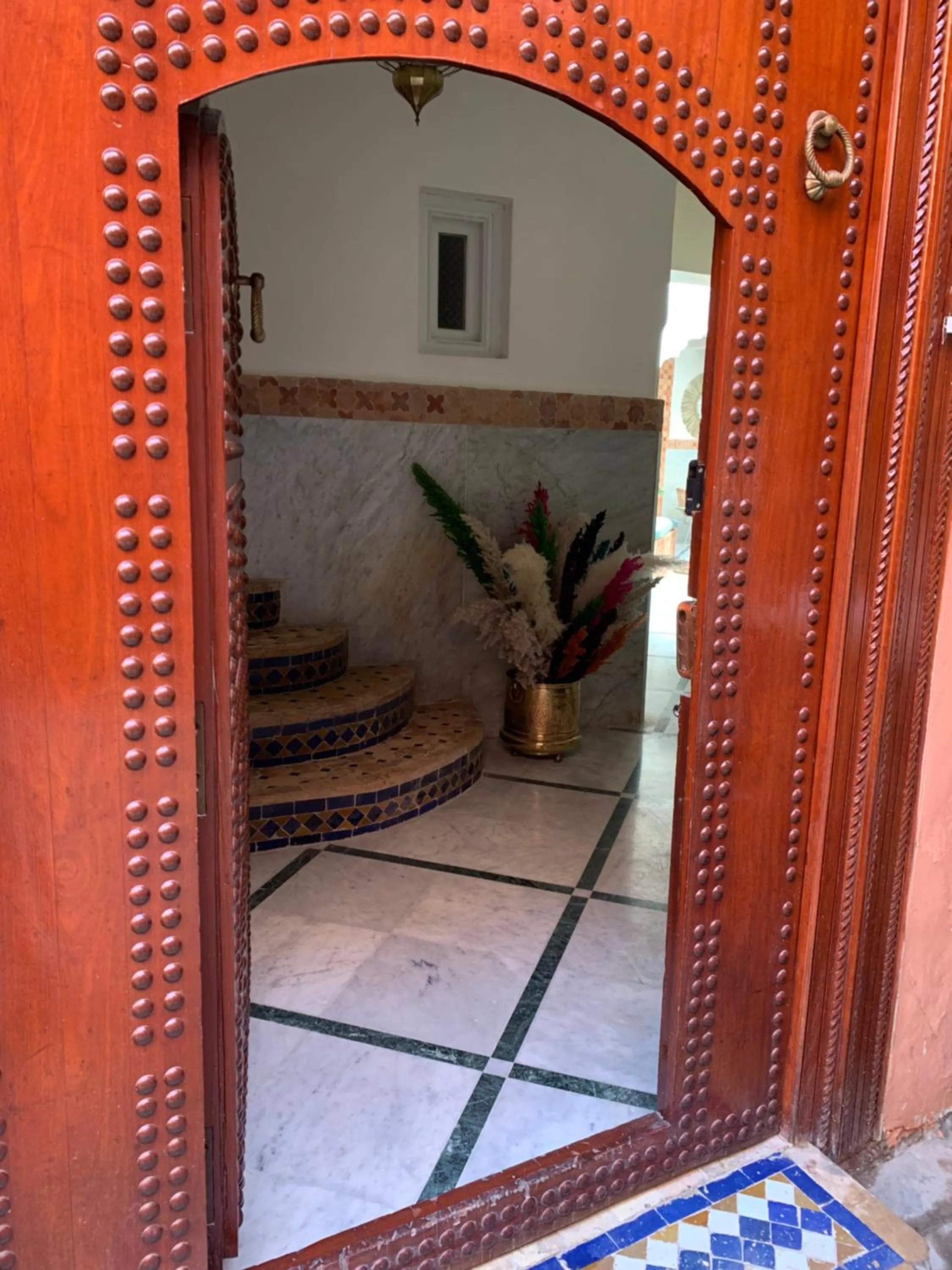 Facade/entrance in Riad LAMDINA