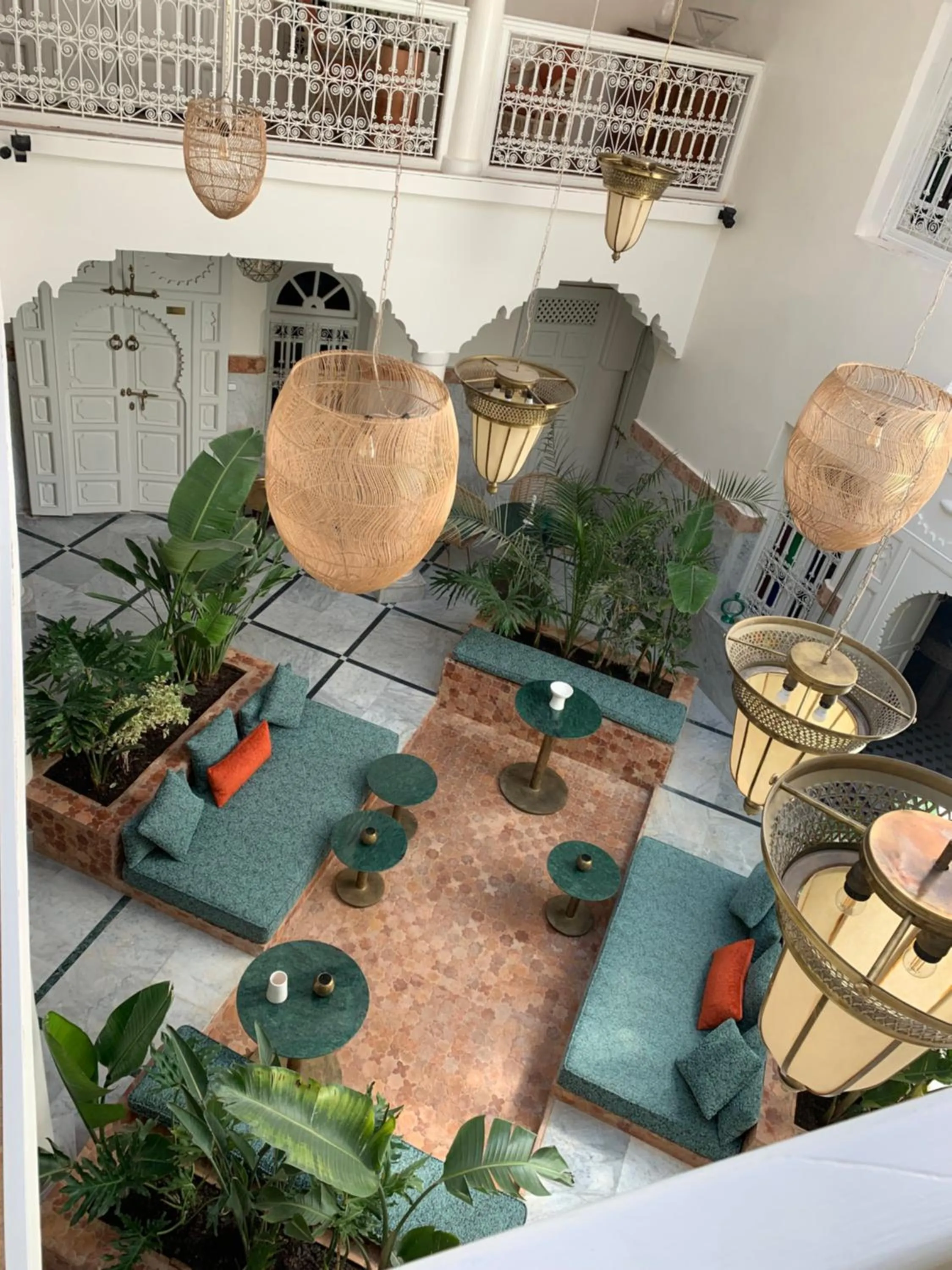 Patio in Riad LAMDINA