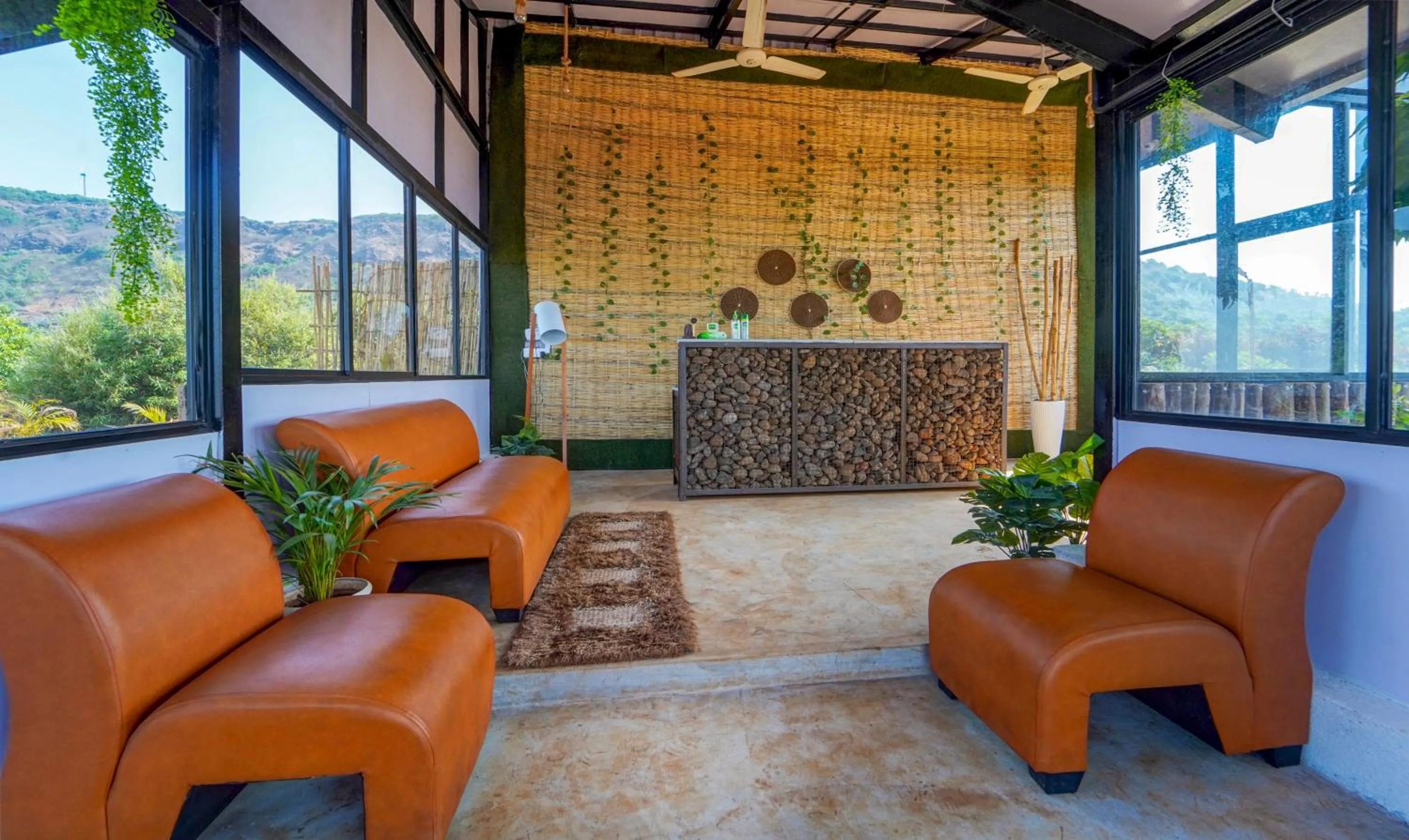 Seating area in Vee Resort- The Suites of Royals