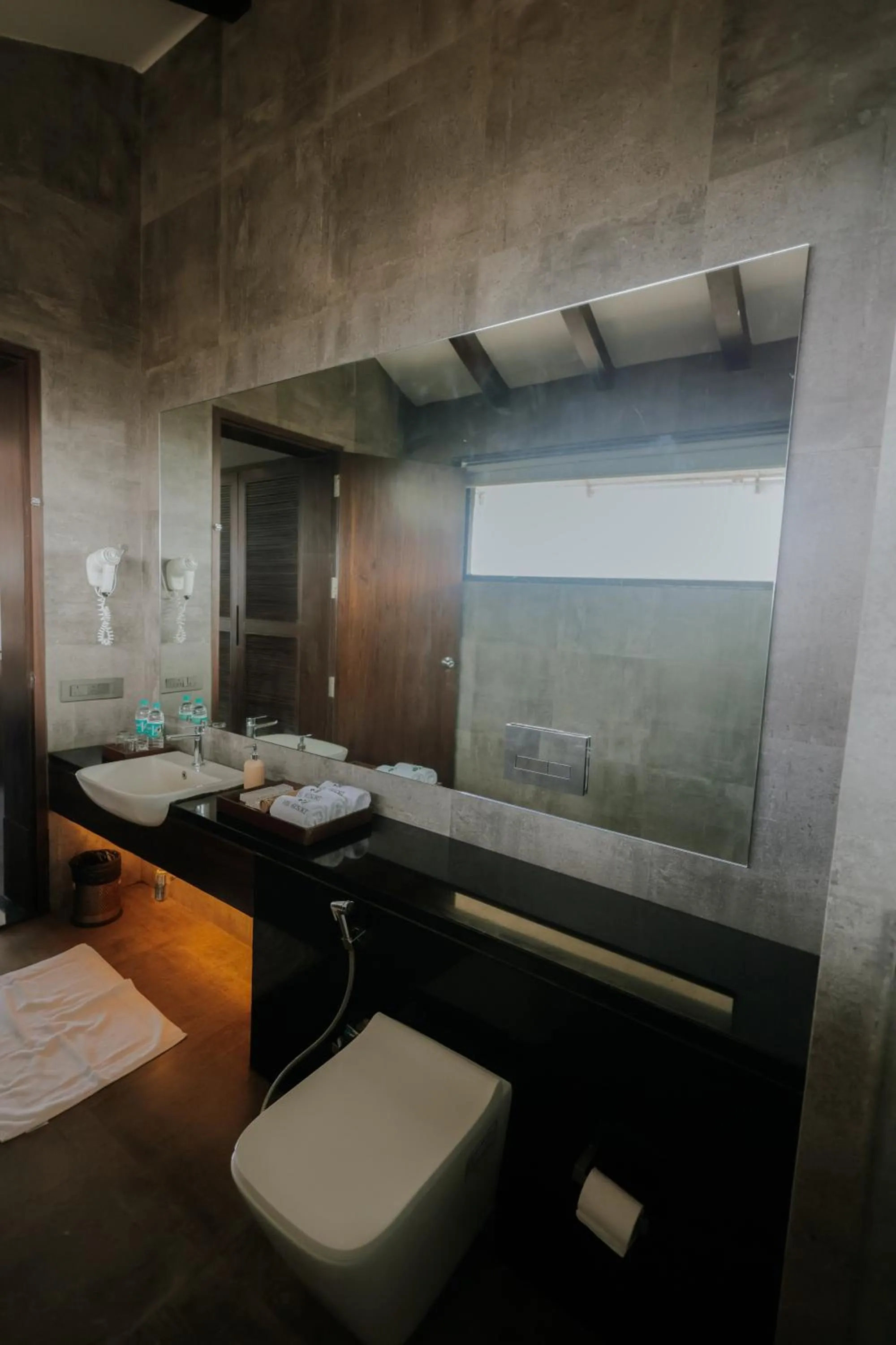 Bathroom in Vee Resort- The Suites of Royals