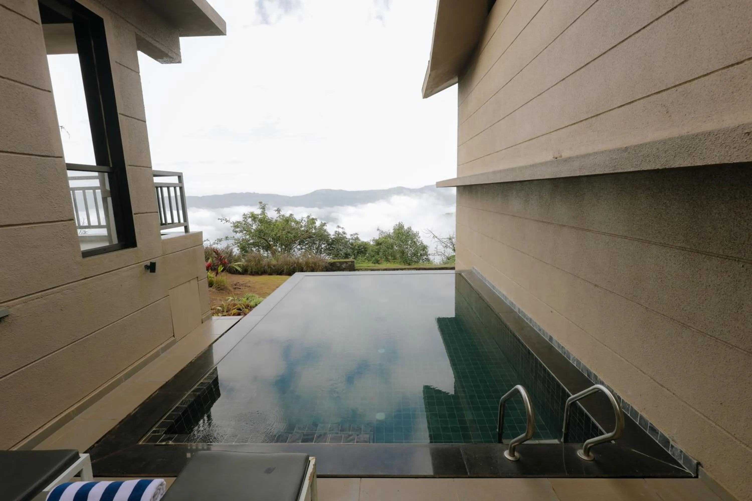 Swimming pool in Vee Resort- The Suites of Royals
