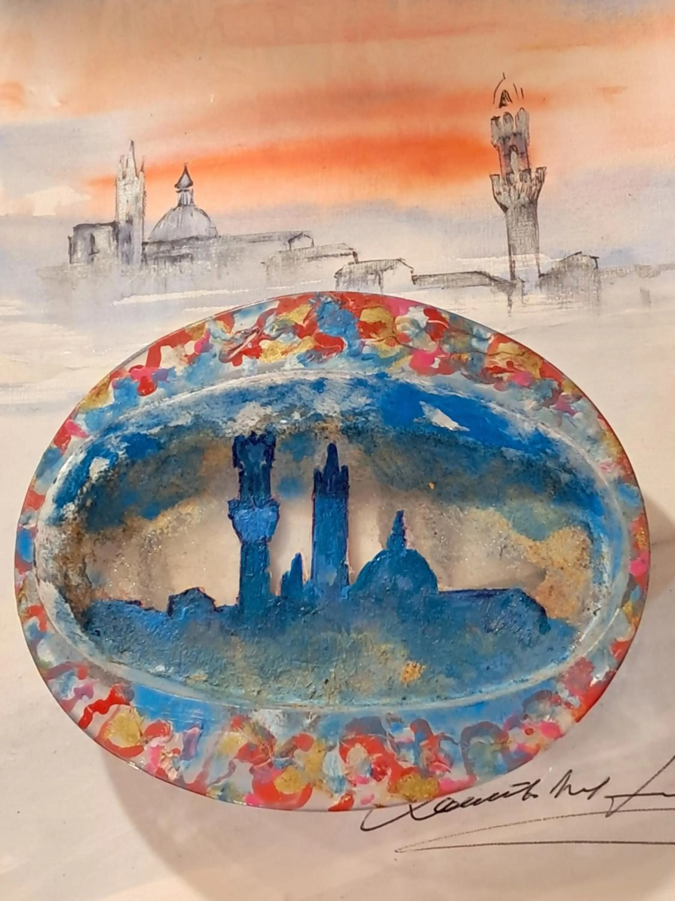 Decorative detail in Hotel Minerva